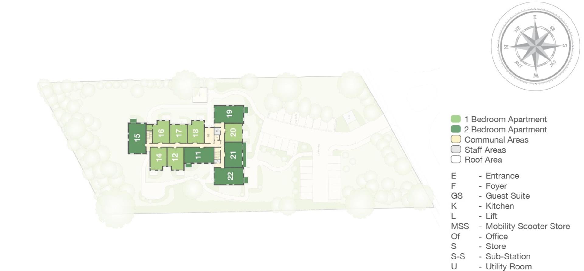 24 Chestnut Court, 99 Marton Gate, Bridlington floorplan