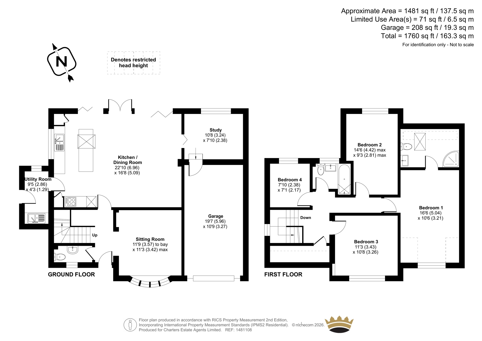 16, Larch Close, Winchester floorplan