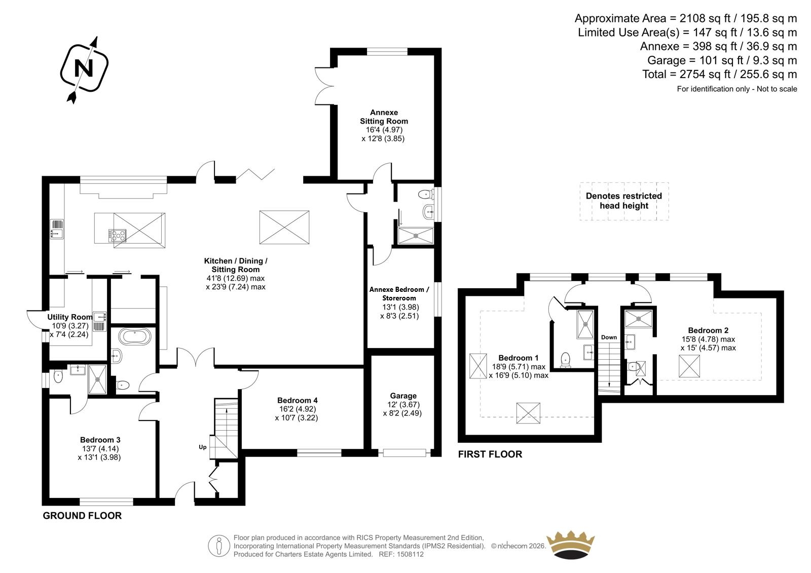 Monique,, Priors Hill Lane, Southampton floorplan