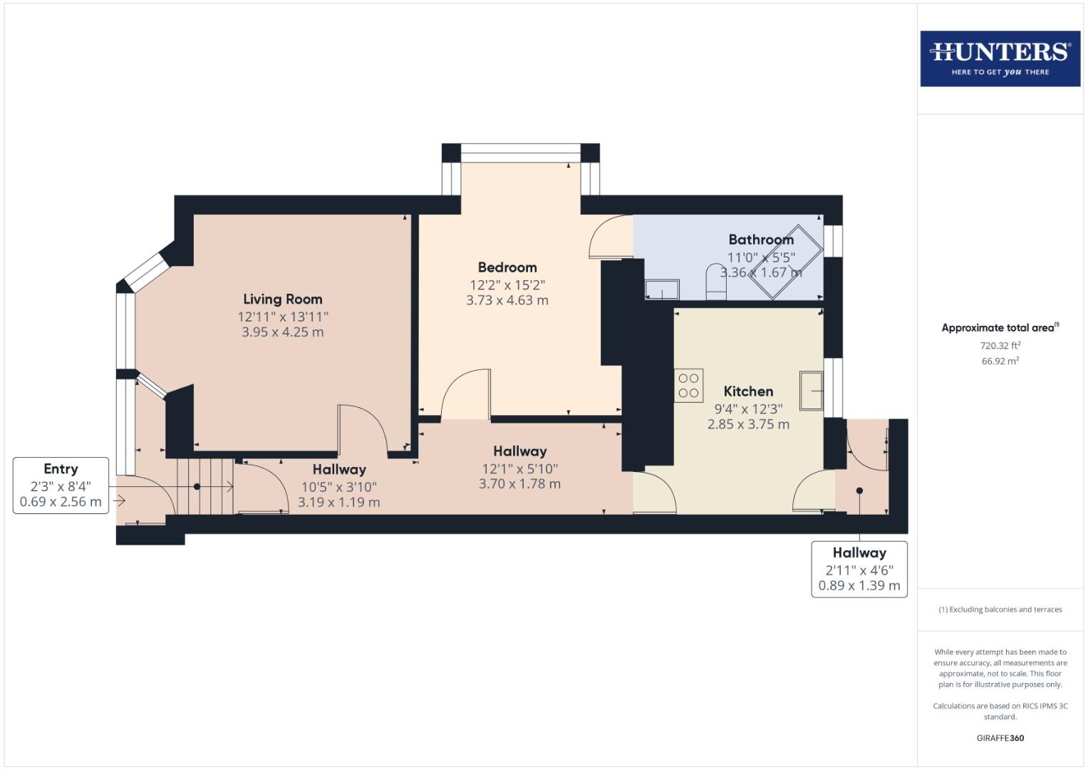 Ground Floor Flat, 117, Scalby Road, Scarborough floorplan