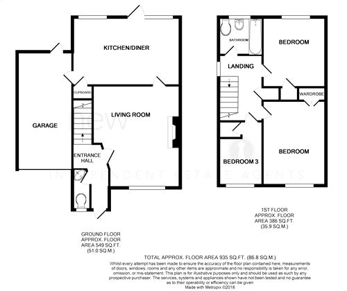 3 Bedrooms Link-detached house for sale in Spring Lane, Bexhill-On-Sea, East Sussex TN39