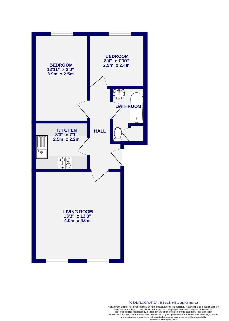 10, Barbican Mews, York floorplan
