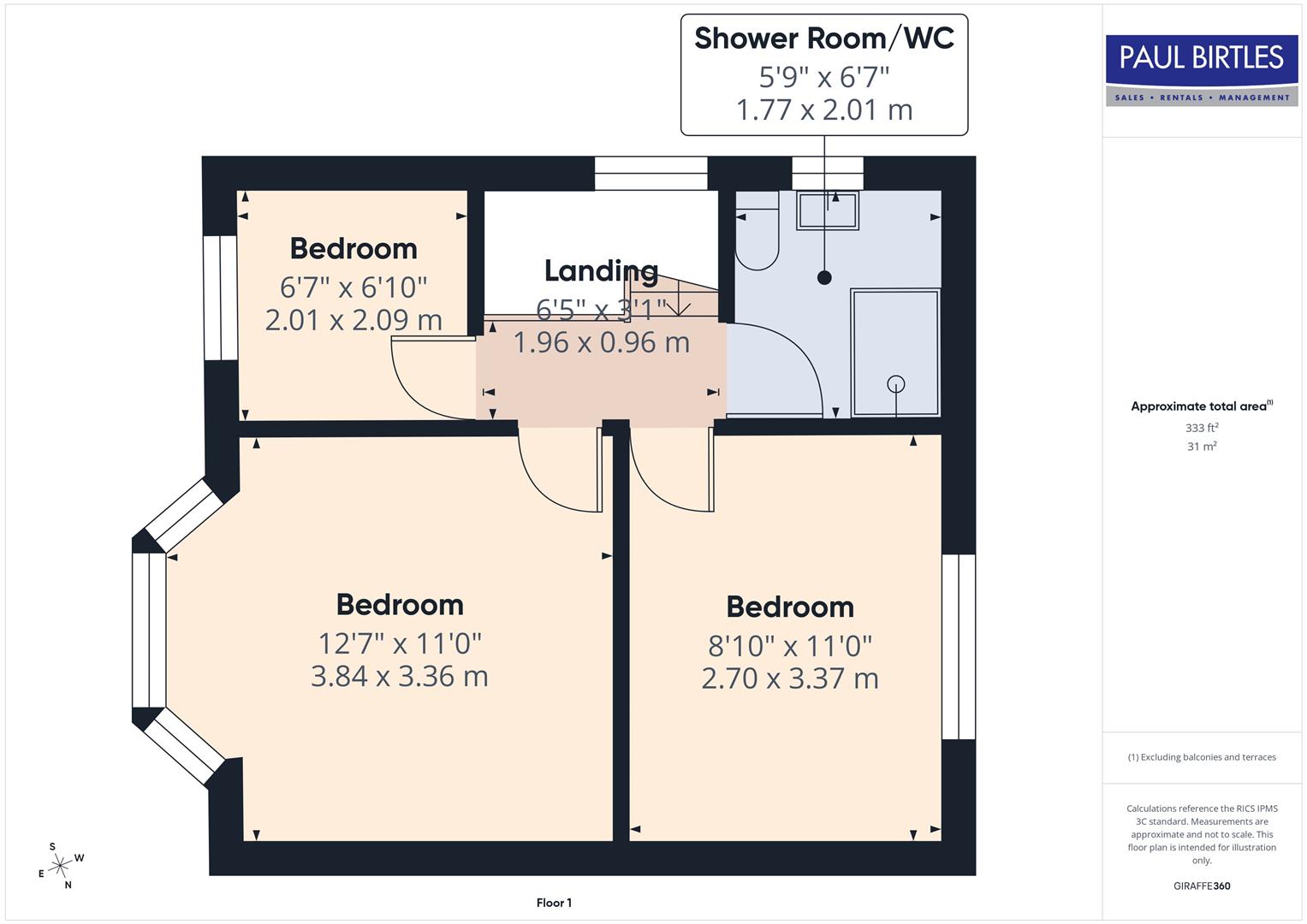 17, Old Hall Road, Manchester floorplan