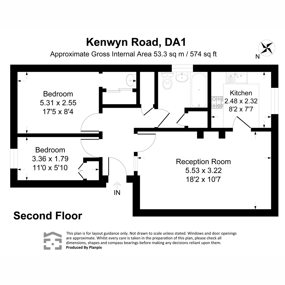 51, Kenwyn Road, Dartford floorplan