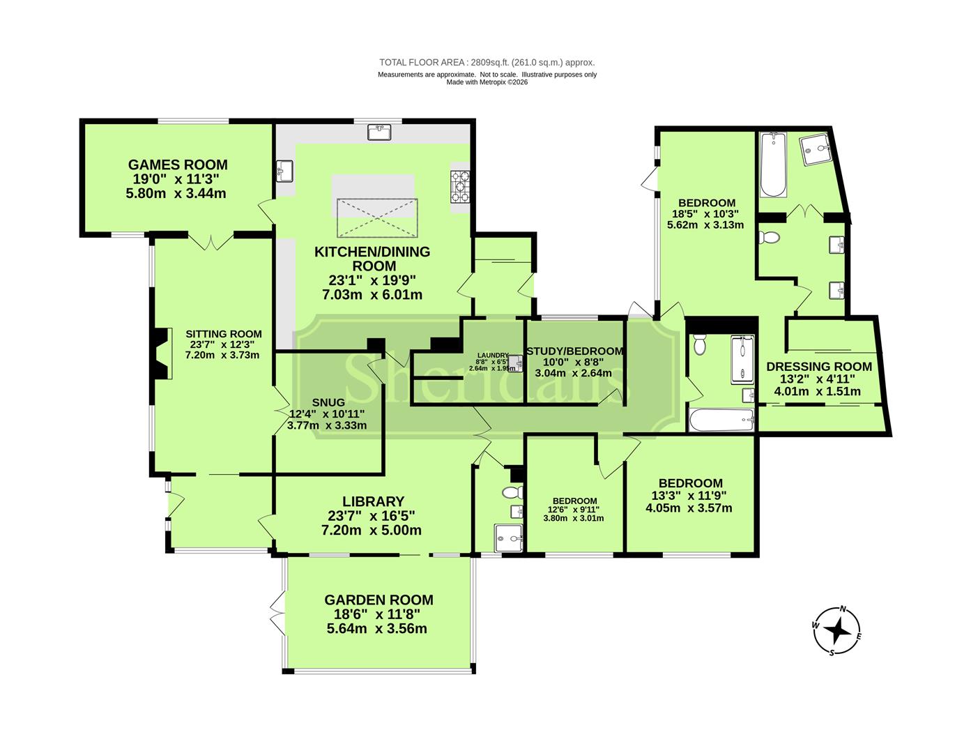 67, Horsecroft Road, Bury St. Edmunds floorplan