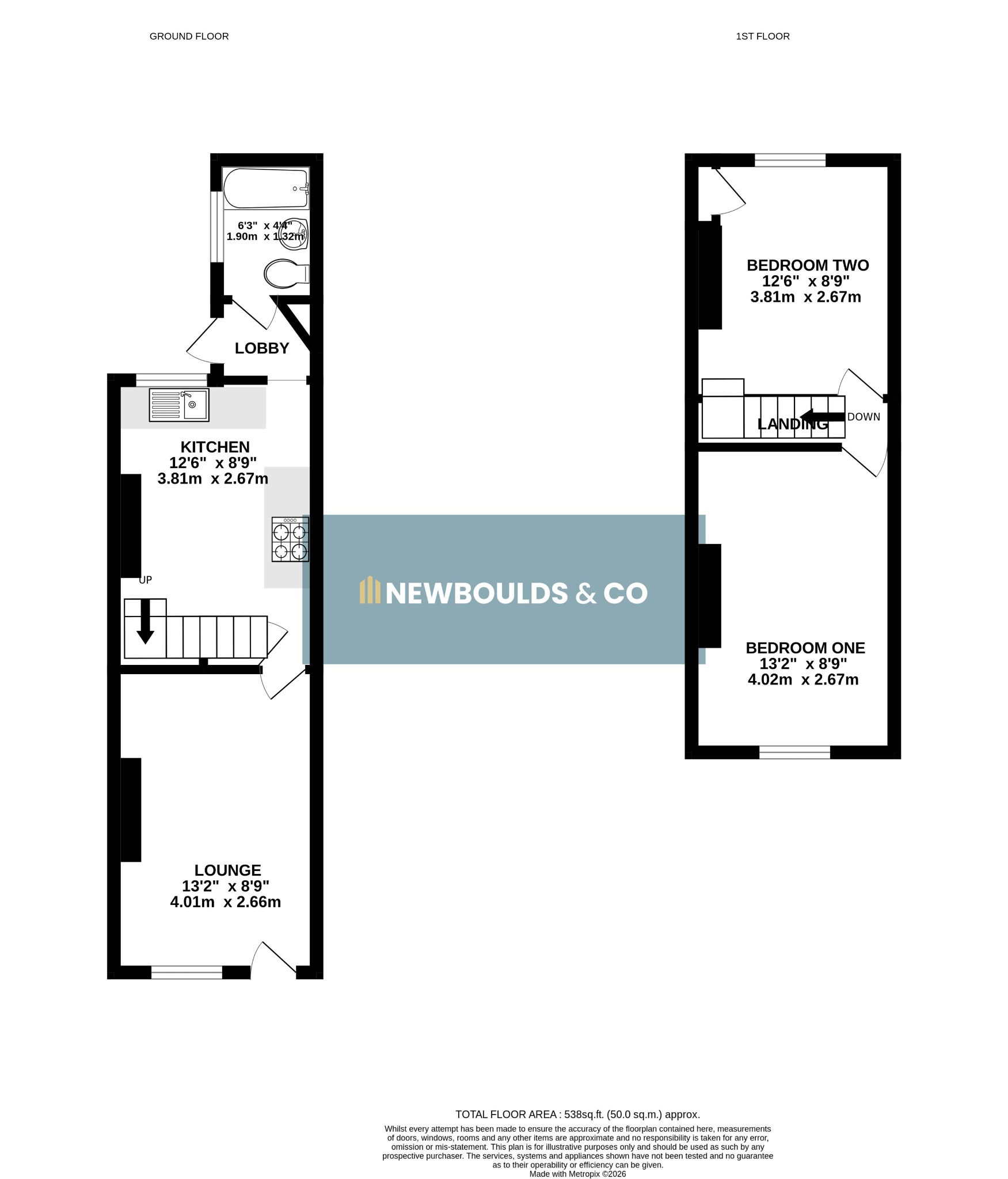 35, Glebeland Gardens, Shepperton floorplan