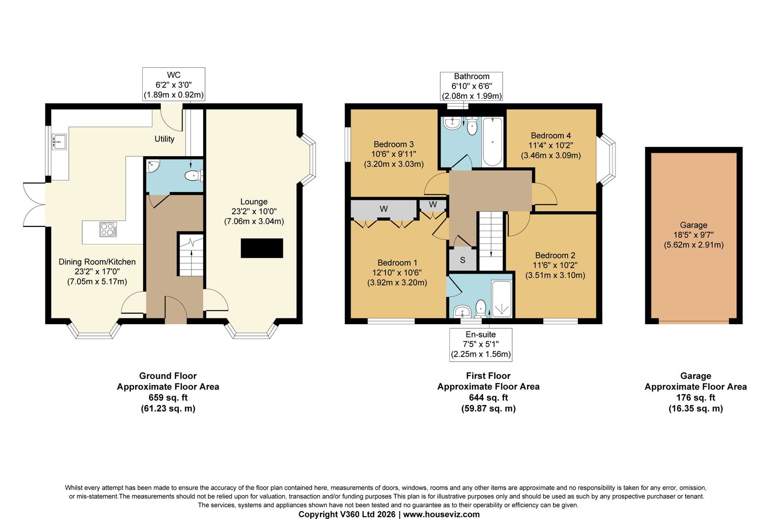 18, Netherwood Avenue, Castleford floorplan