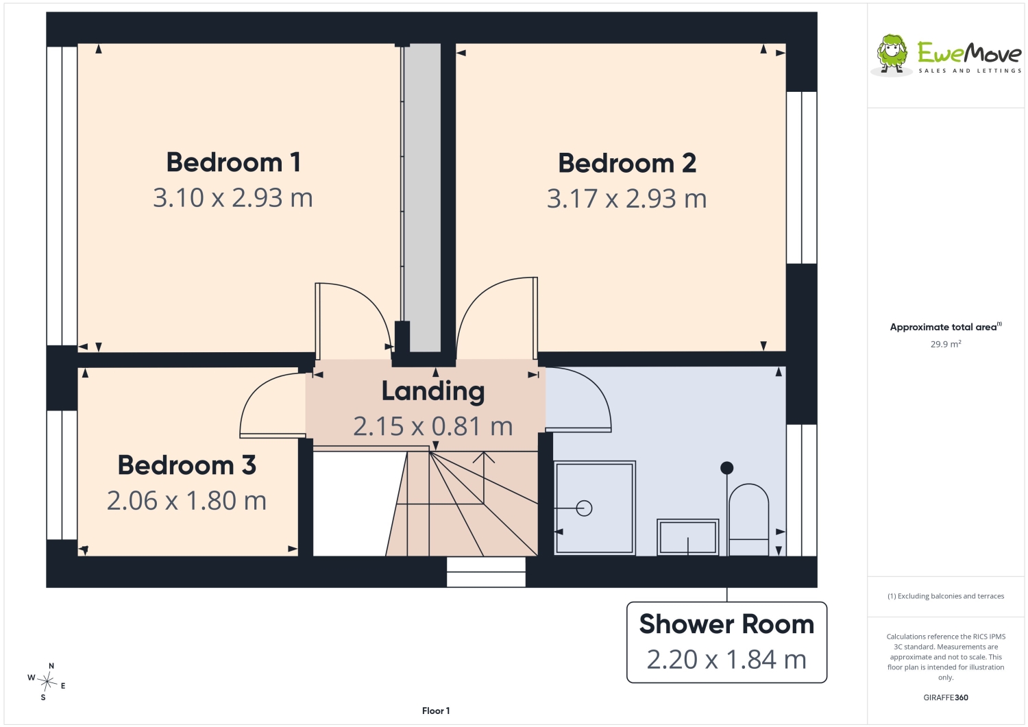 13, Elm Grove, York floorplan