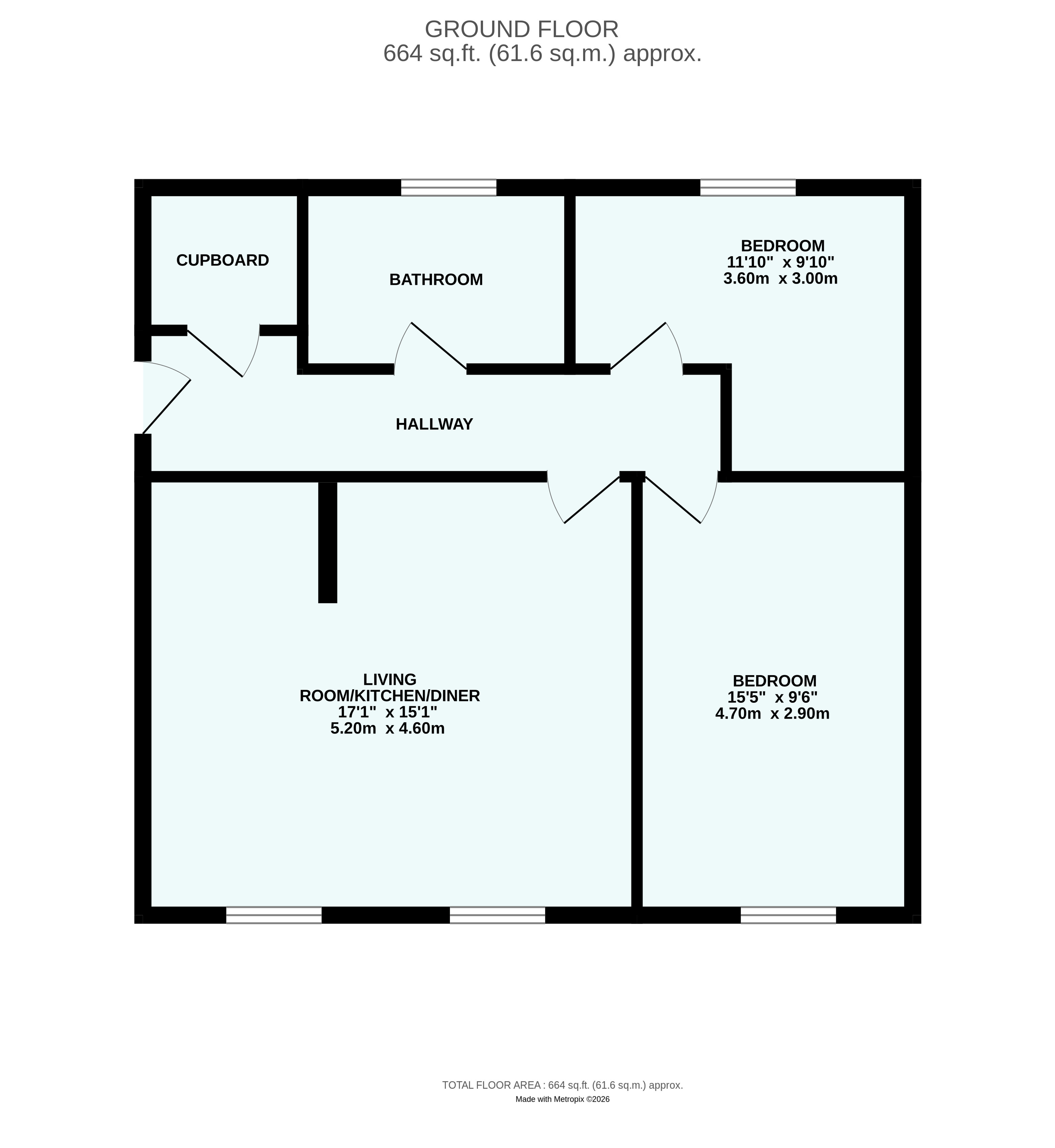 33 Madison Close, Hayle Cornwall, Cornwall floorplan