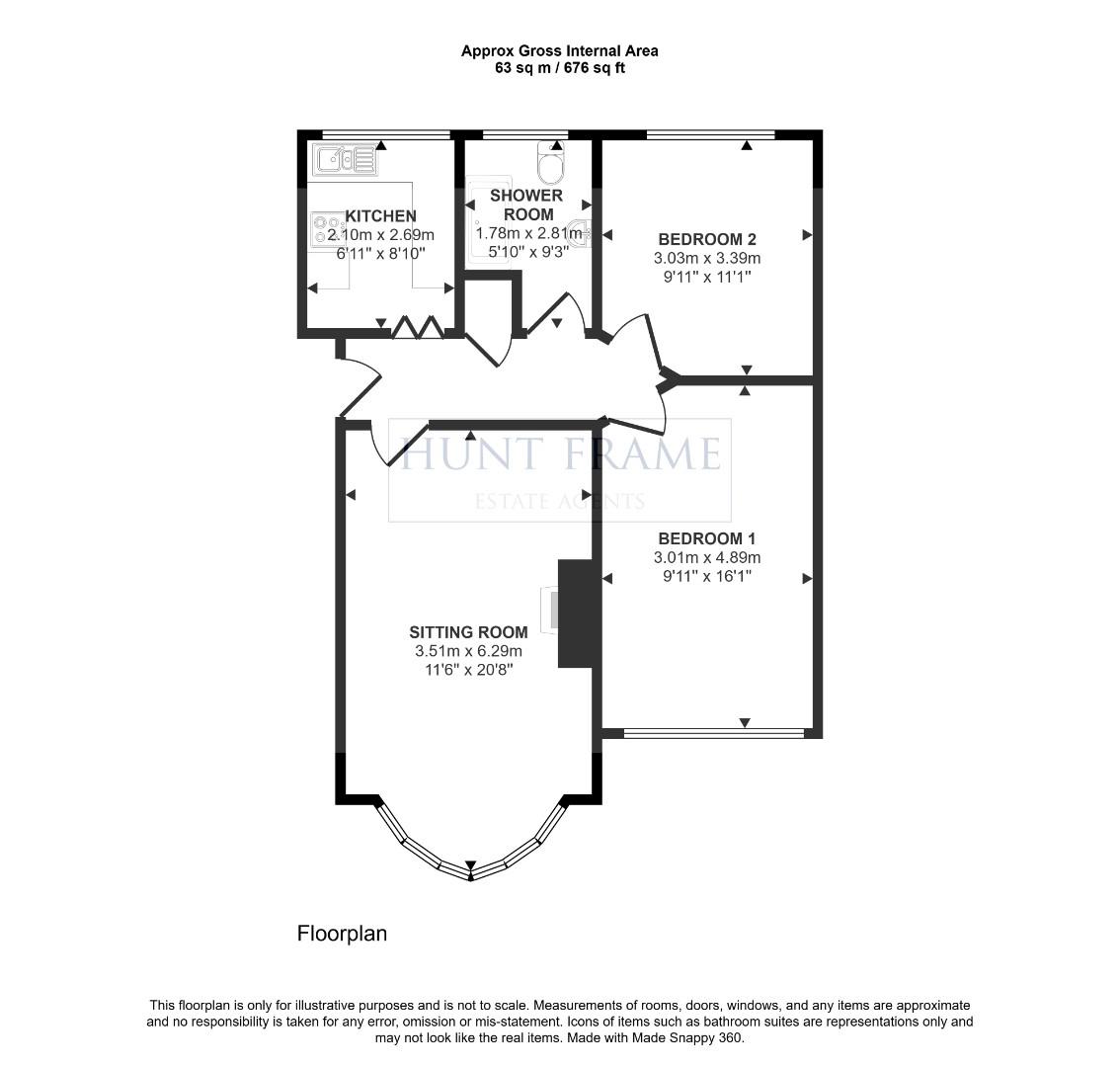 8 Meachants Court, Meachants Lane, Eastbourne floorplan