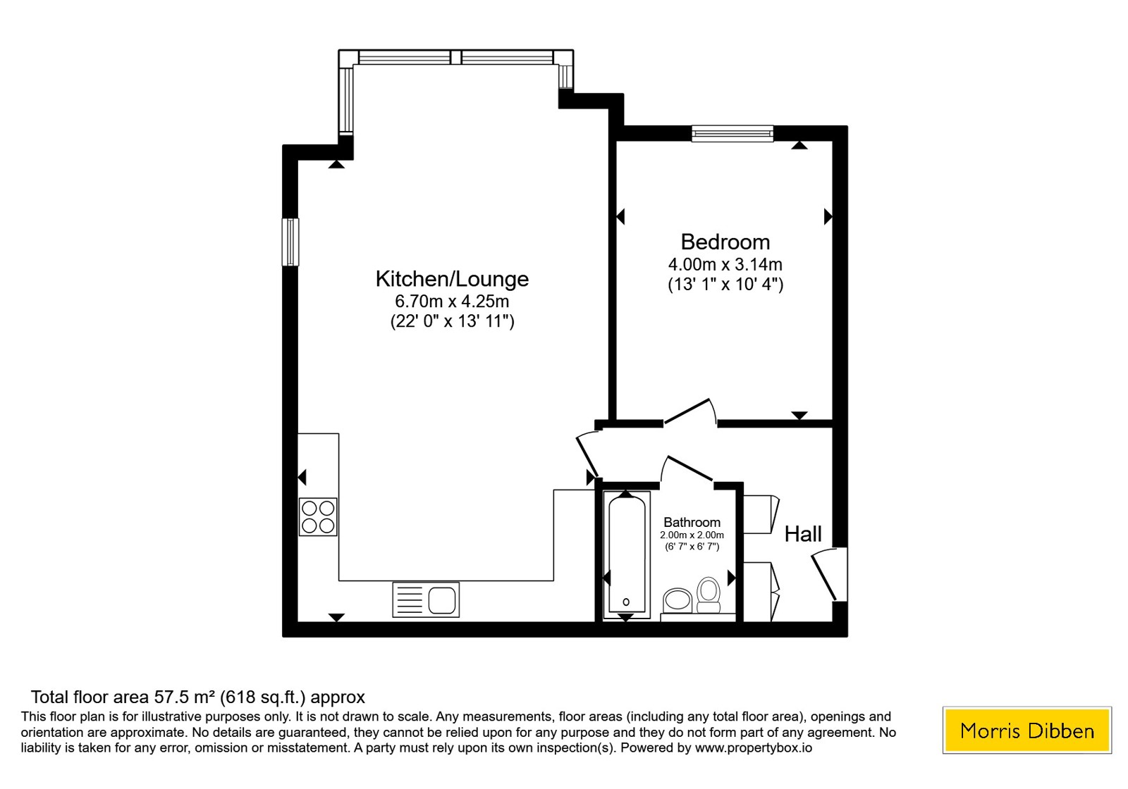 4, Taylor Court, 31, Merritt Way, Hampshire floorplan