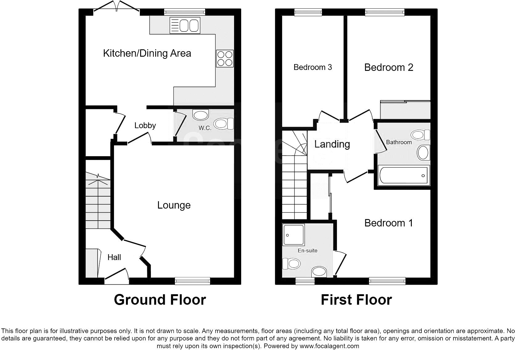 White Lias Way, Leamington Spa floorplan