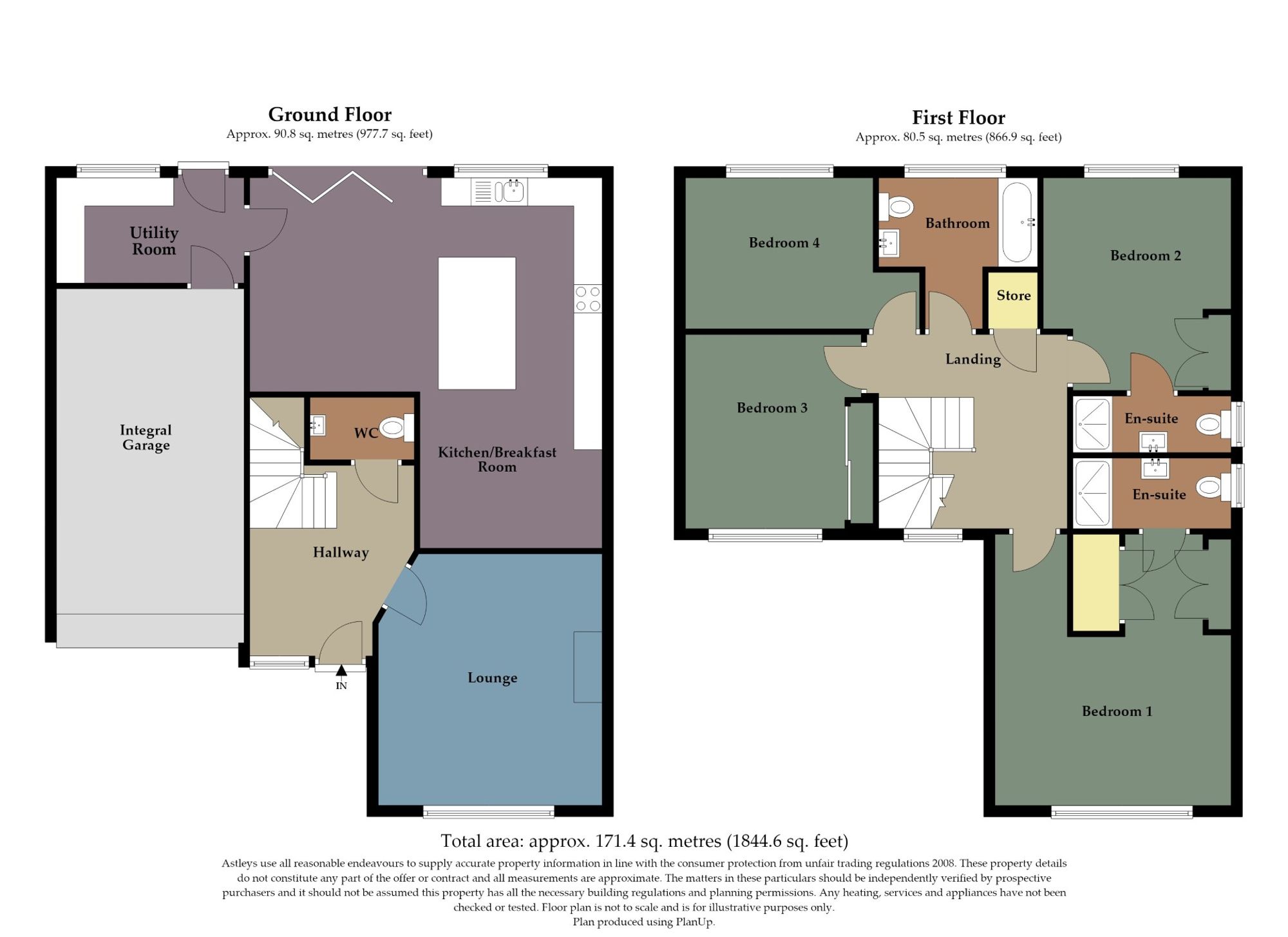 11 Bishops Wood Grove, Swansea floorplan