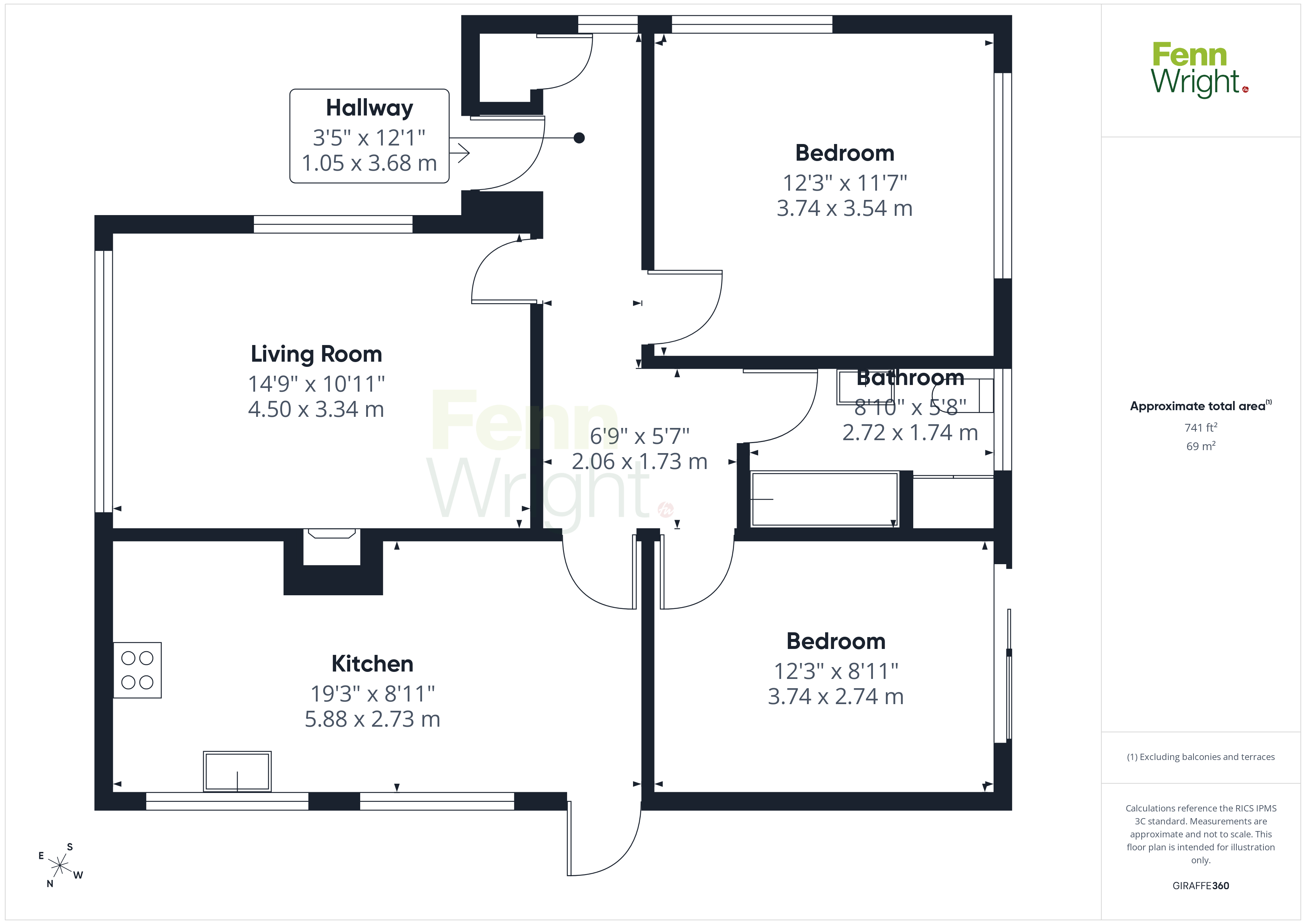 17, St Austell Road, Colchester floorplan