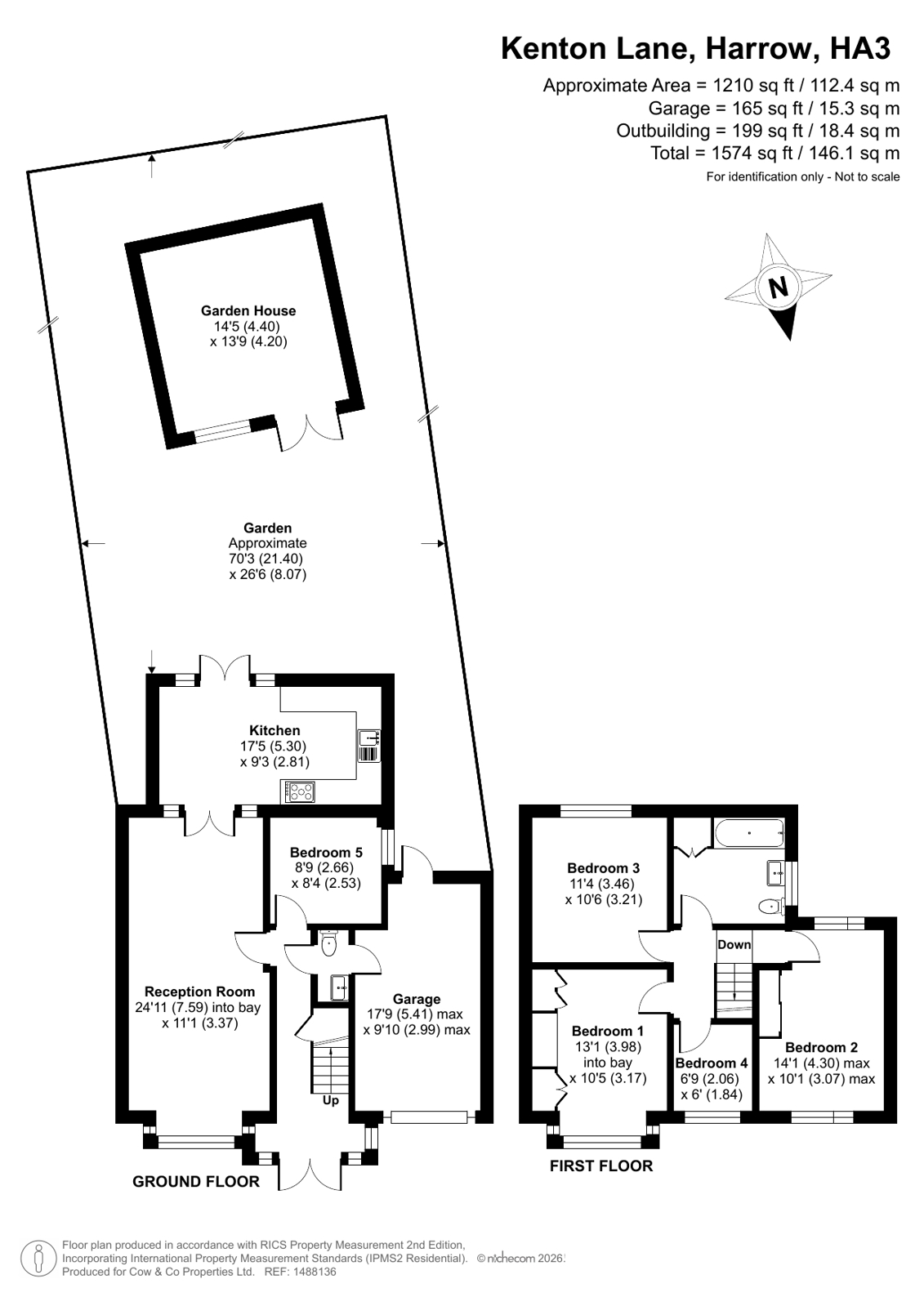 763, Kenton Lane, Harrow floorplan