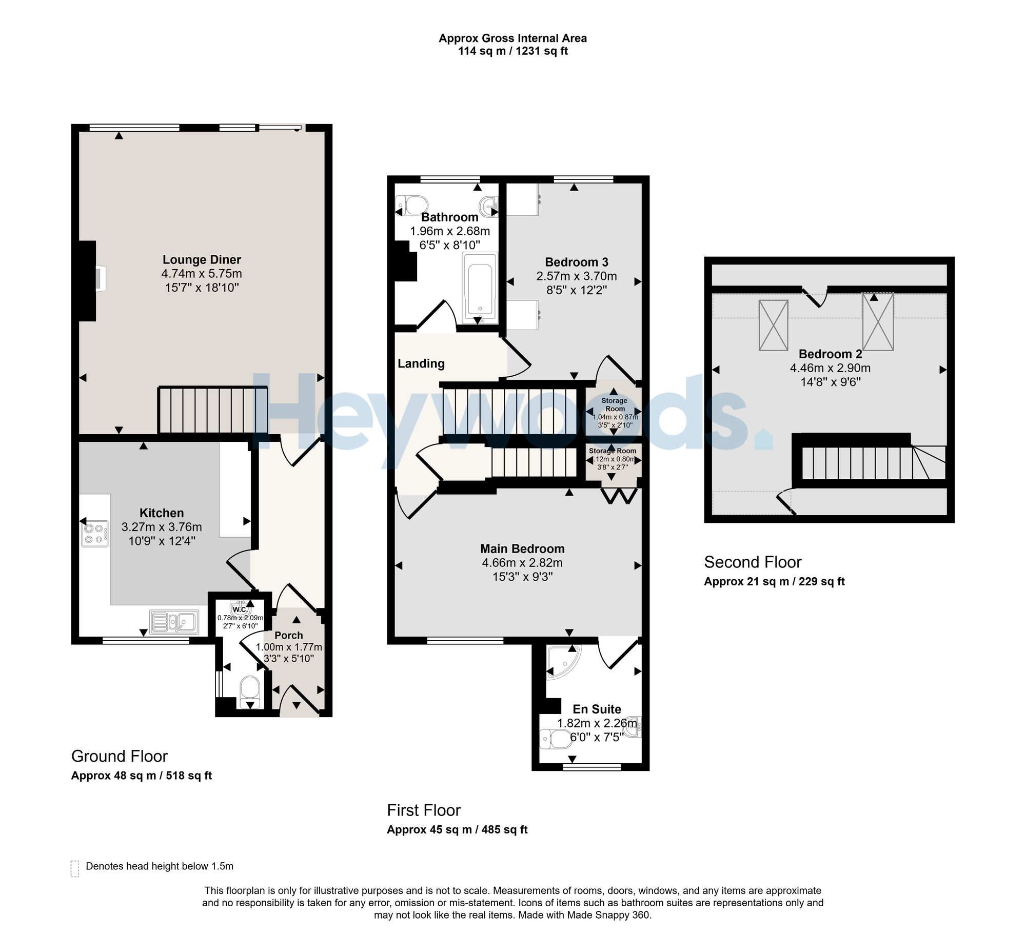 12 River Lea Mews, Crewe floorplan