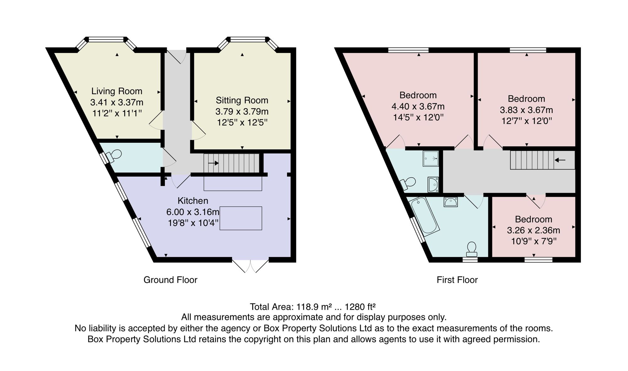 2 Coronation Grove, Harrogate floorplan