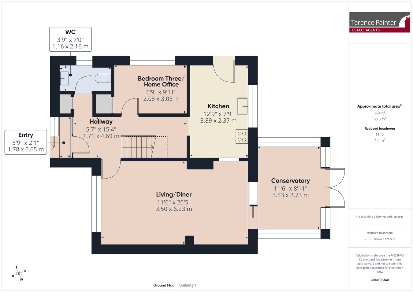 47, Cedar Close, Broadstairs floorplan
