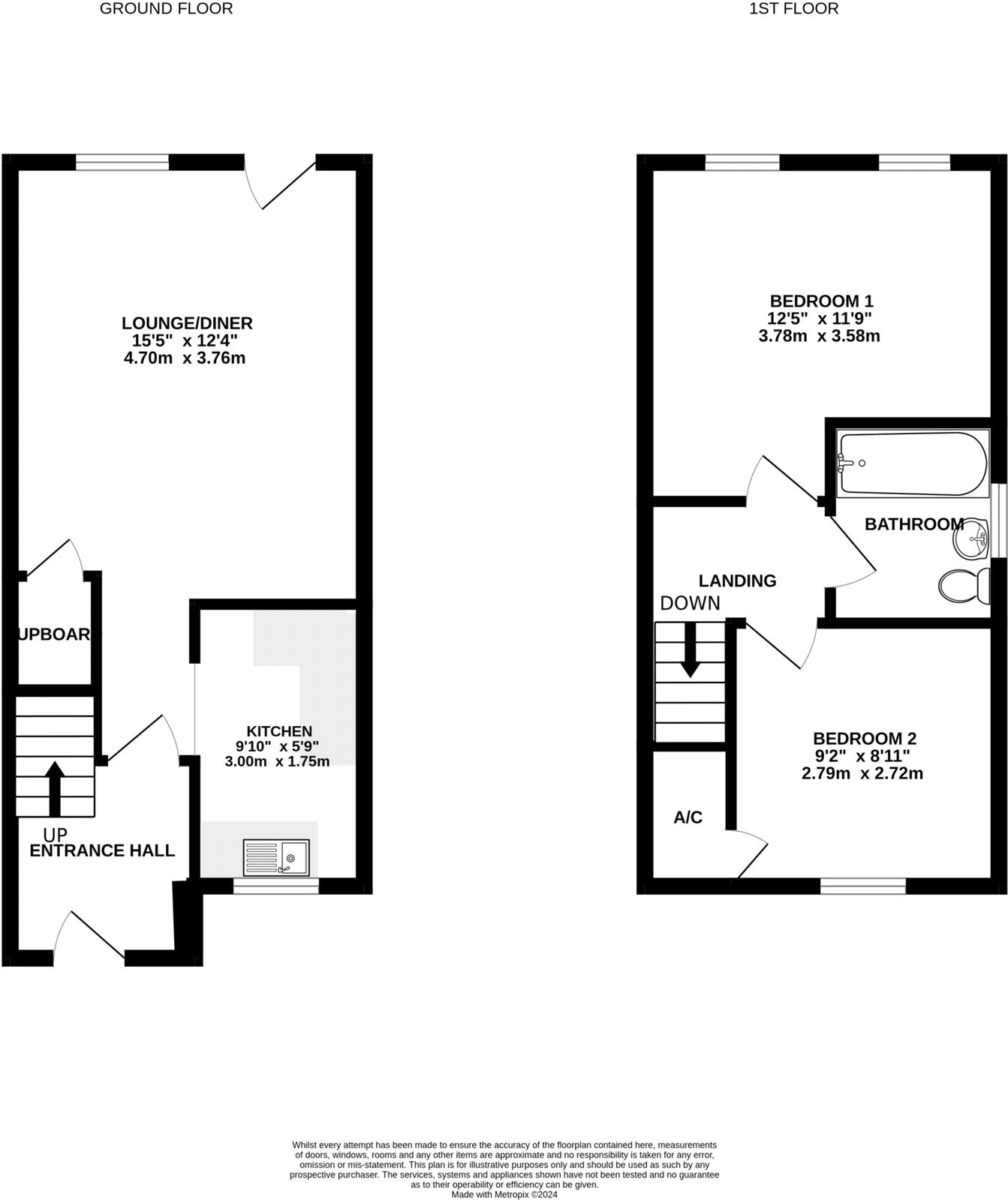 8, Chapel Gardens, Dorset floorplan