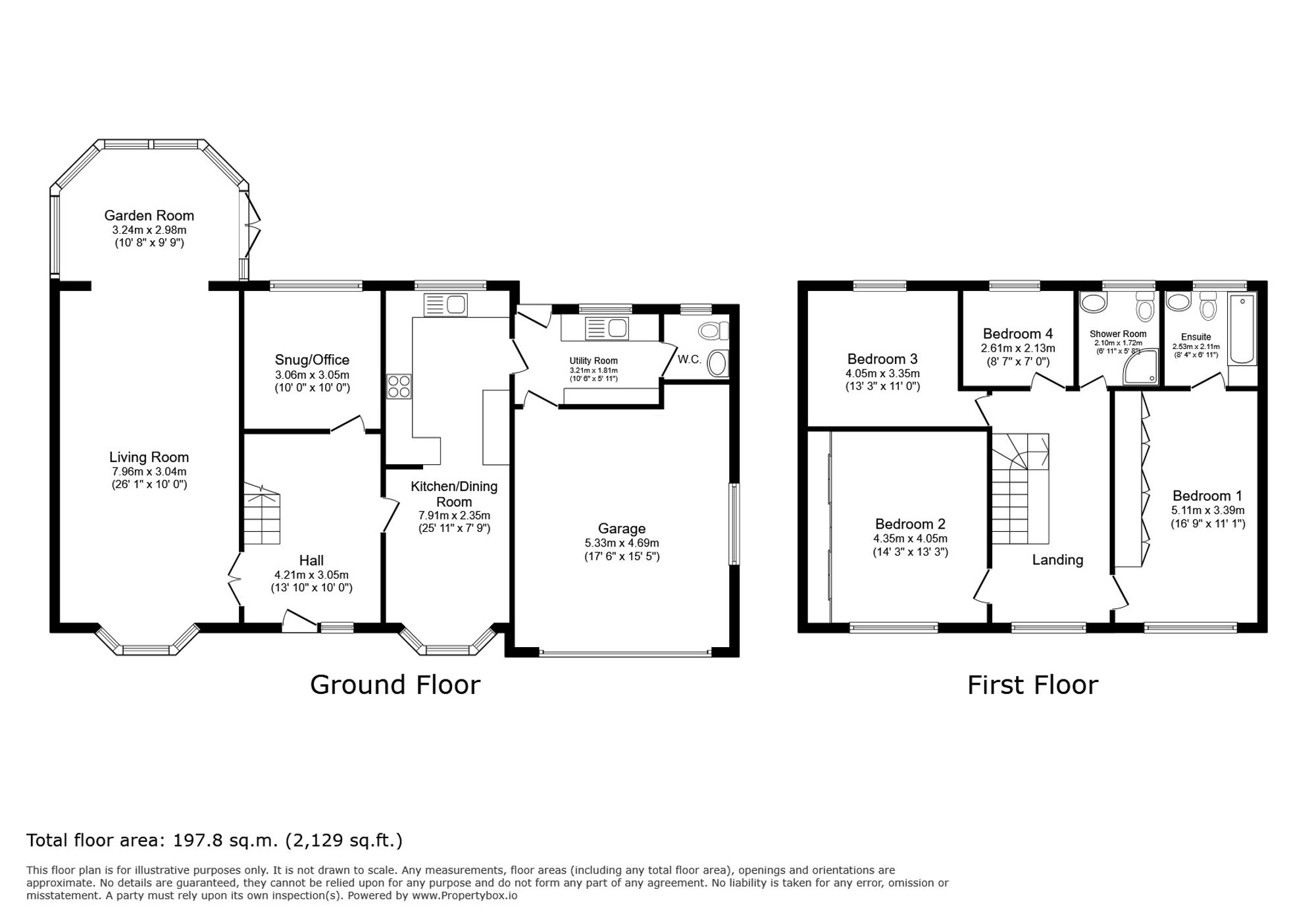 3 Meadow Bank, Tarporley floorplan