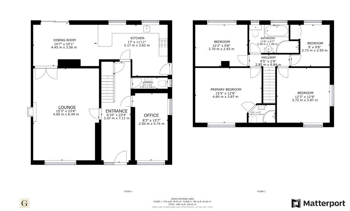 18, Summercourt Drive, Nottingham floorplan