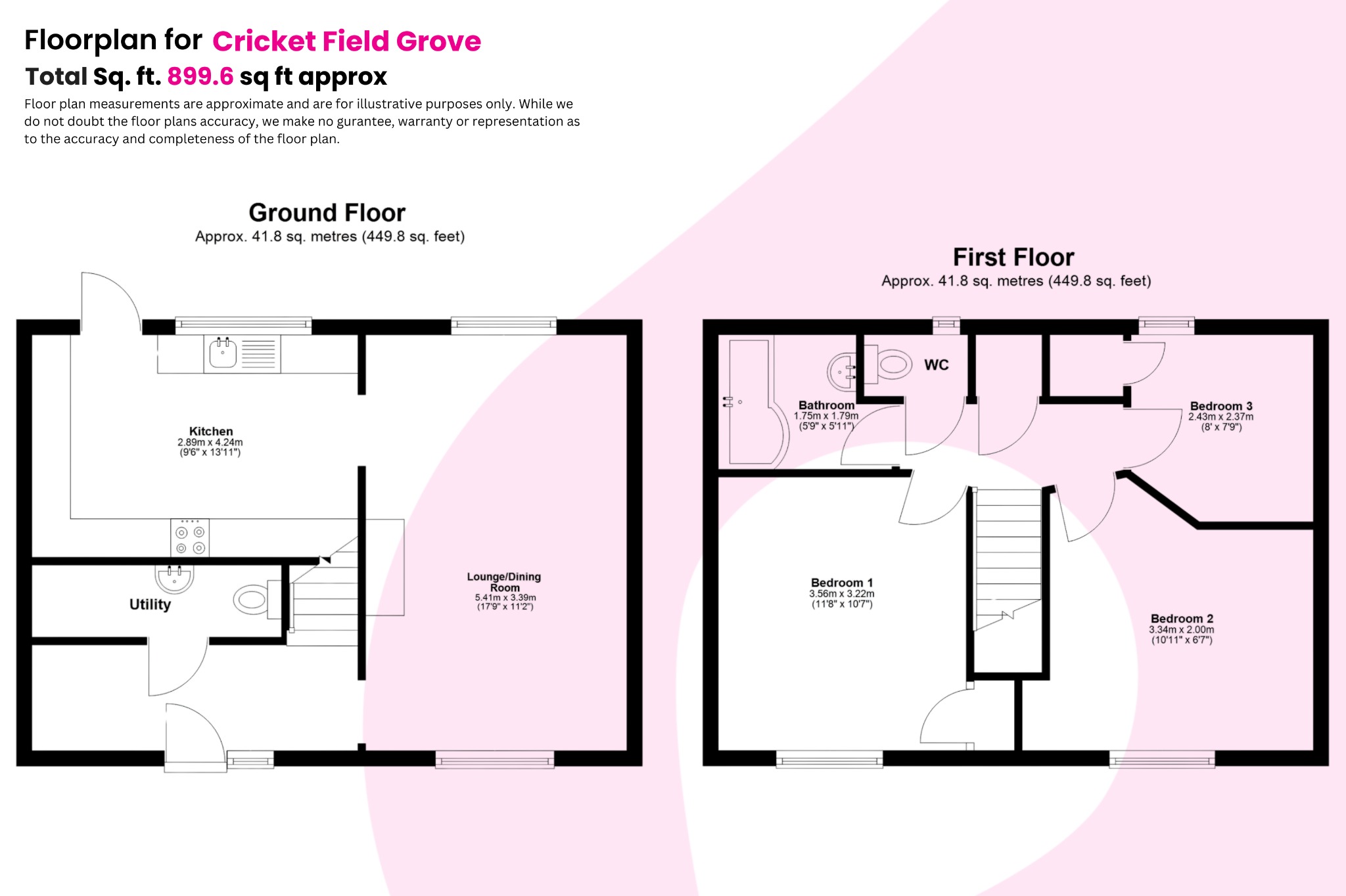 5 Cricket Field Grove, Crowthorne, Berkshire floorplan