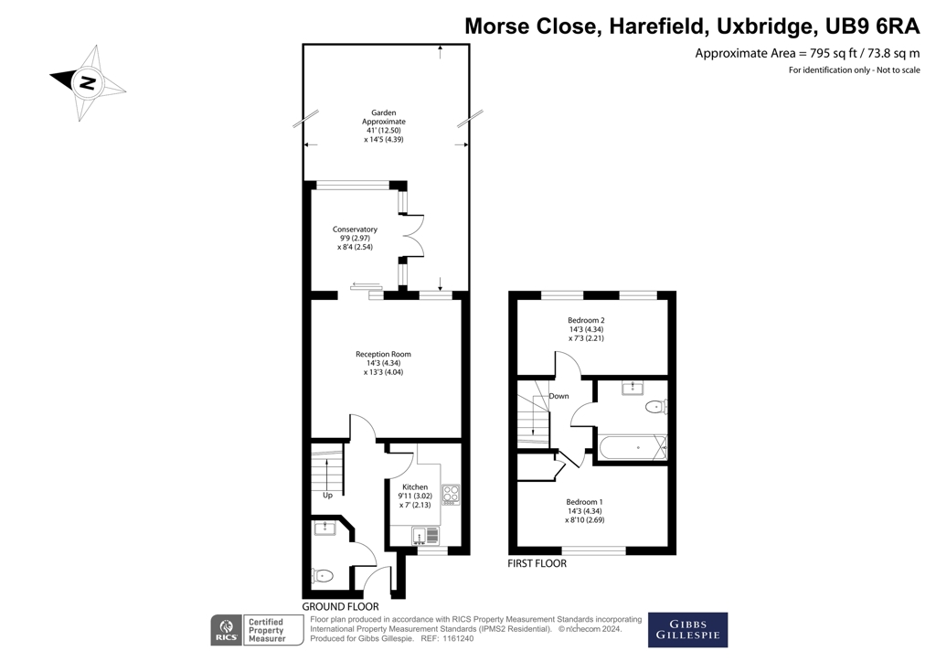 24, Morse Close, Uxbridge floorplan