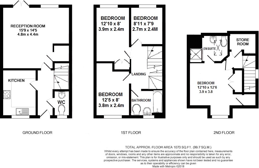 4 Bedrooms End terrace house for sale in Knaphill, Woking, Surrey GU21