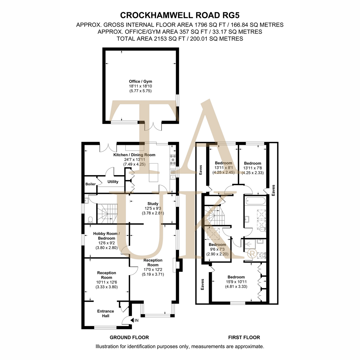 29, Crockhamwell Road, Reading floorplan