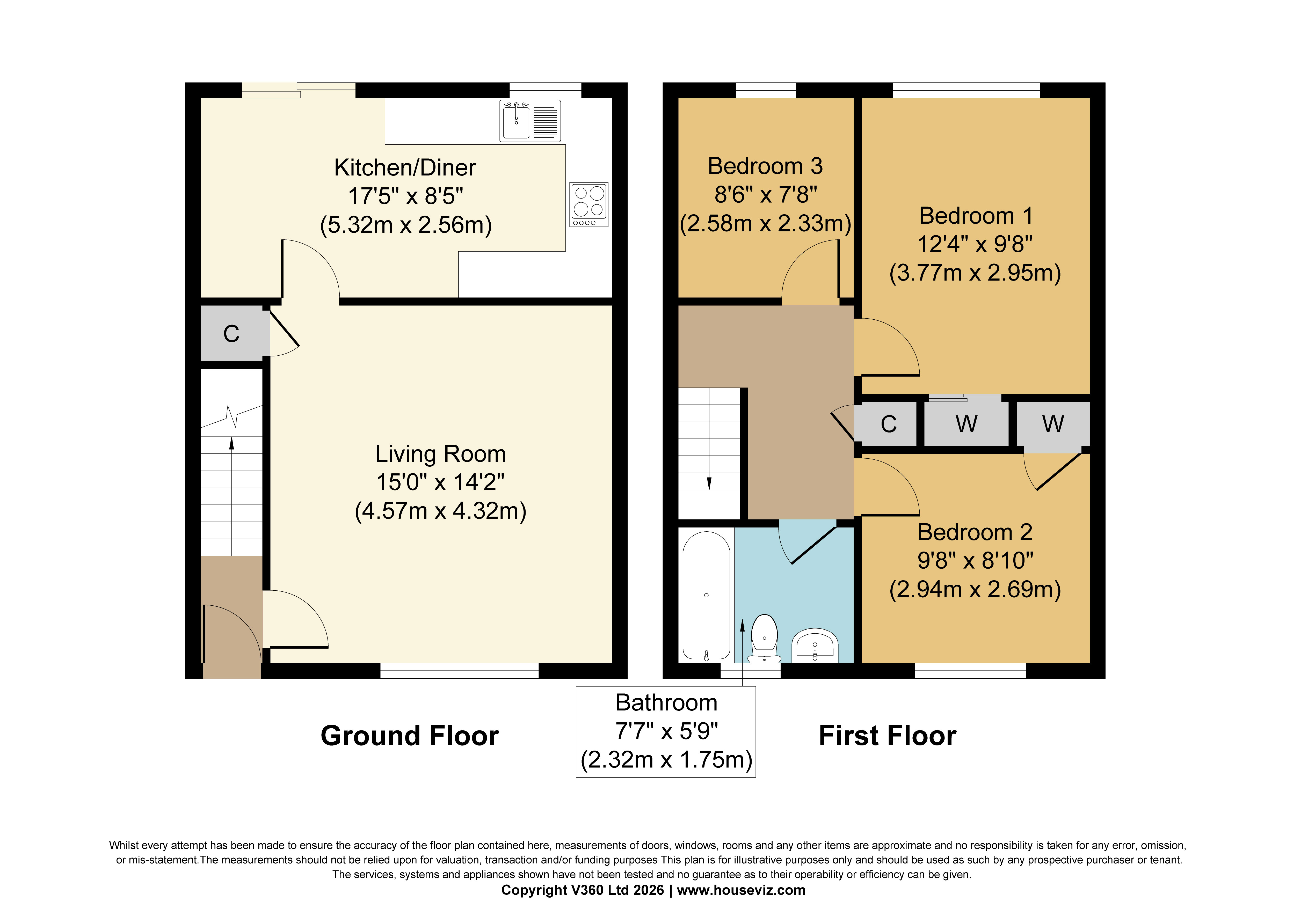 48, Glencoe, Whitburn floorplan