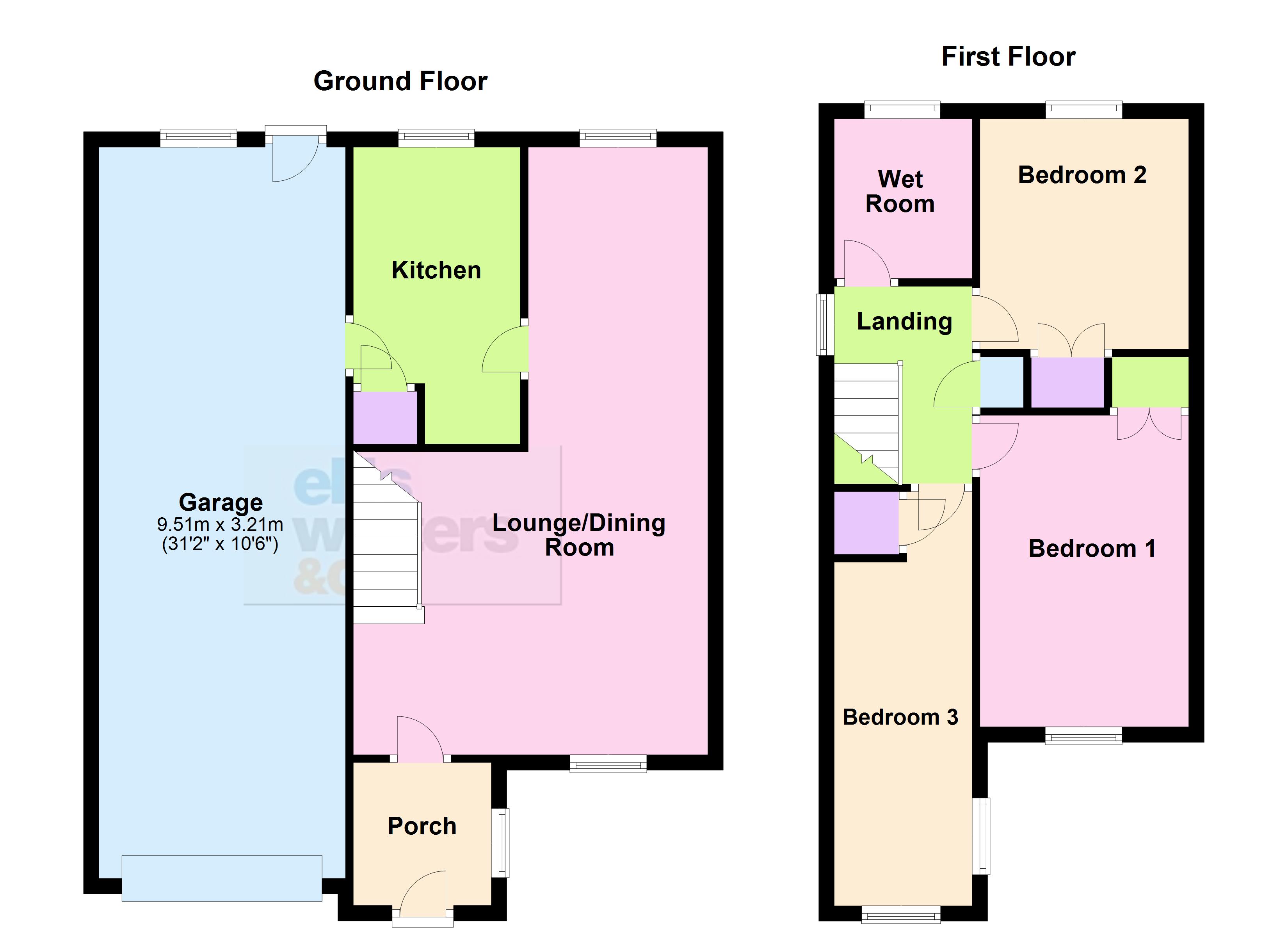 Robert Avenue, Somersham, Huntingdon PE28, 3 bedroom semidetached