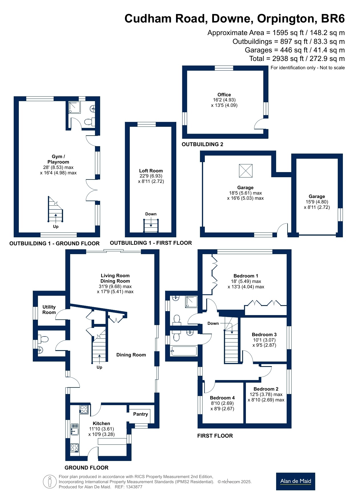Downe Hall Farm,, Cudham Road, Orpington floorplan