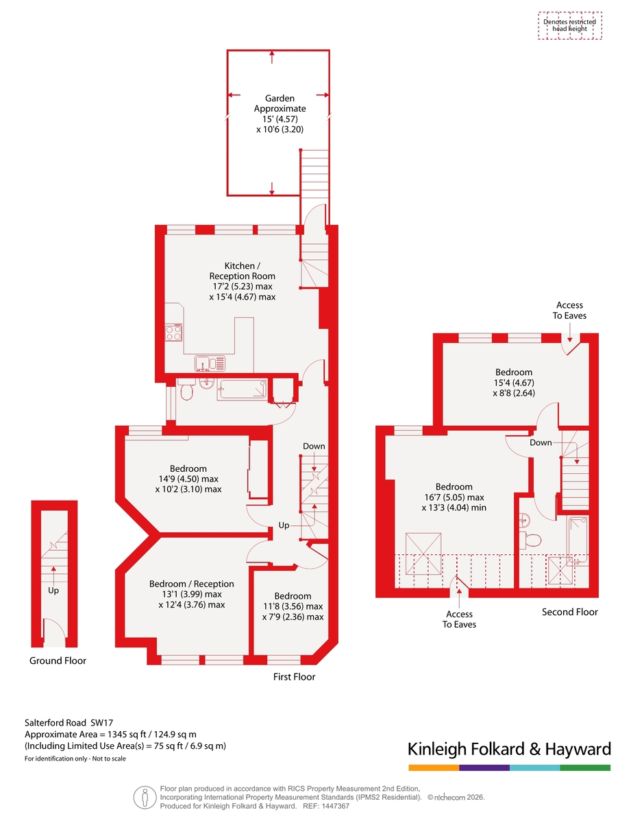 50, Salterford Road, London floorplan