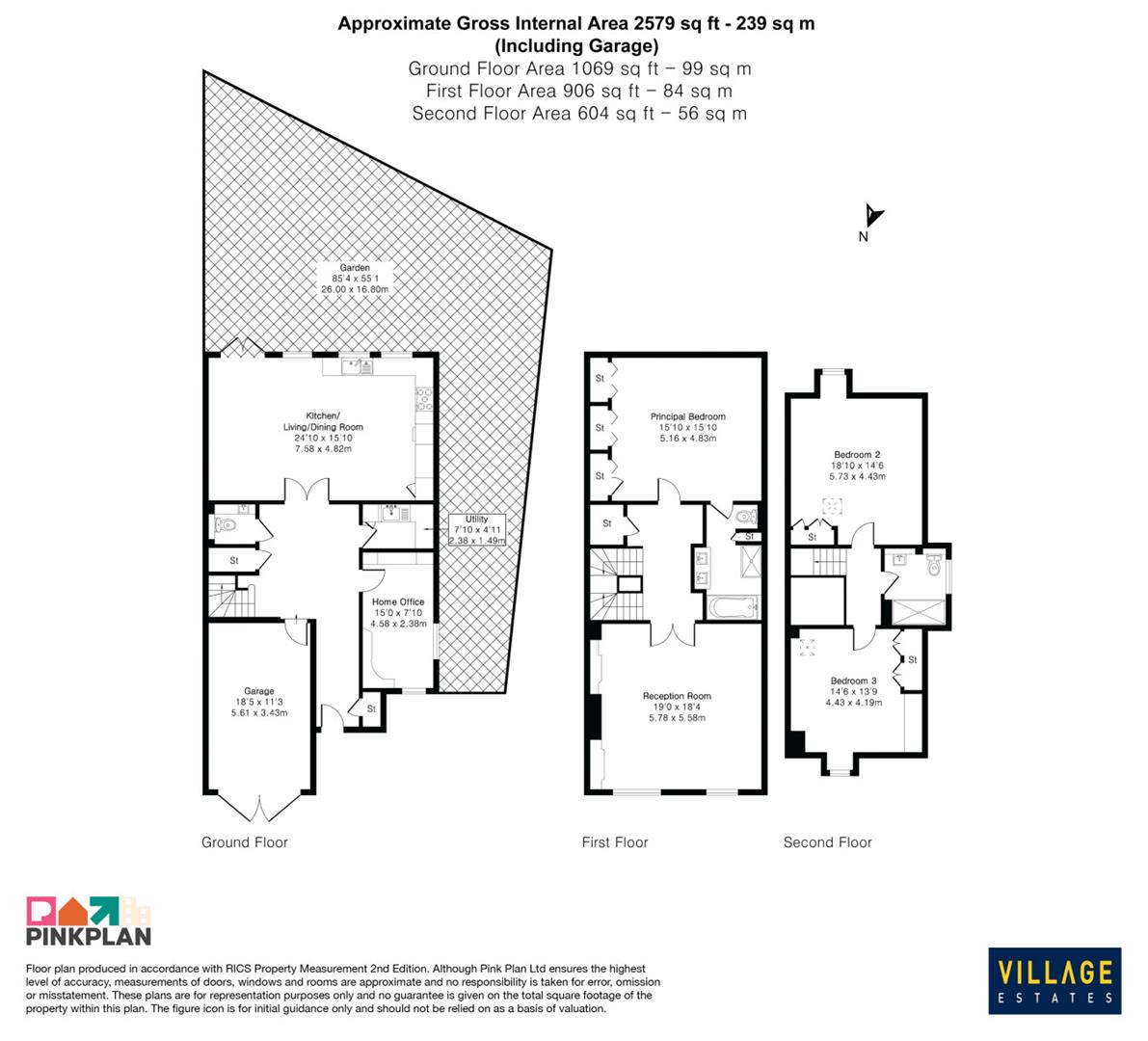 6, Holbrook Gardens, Watford floorplan