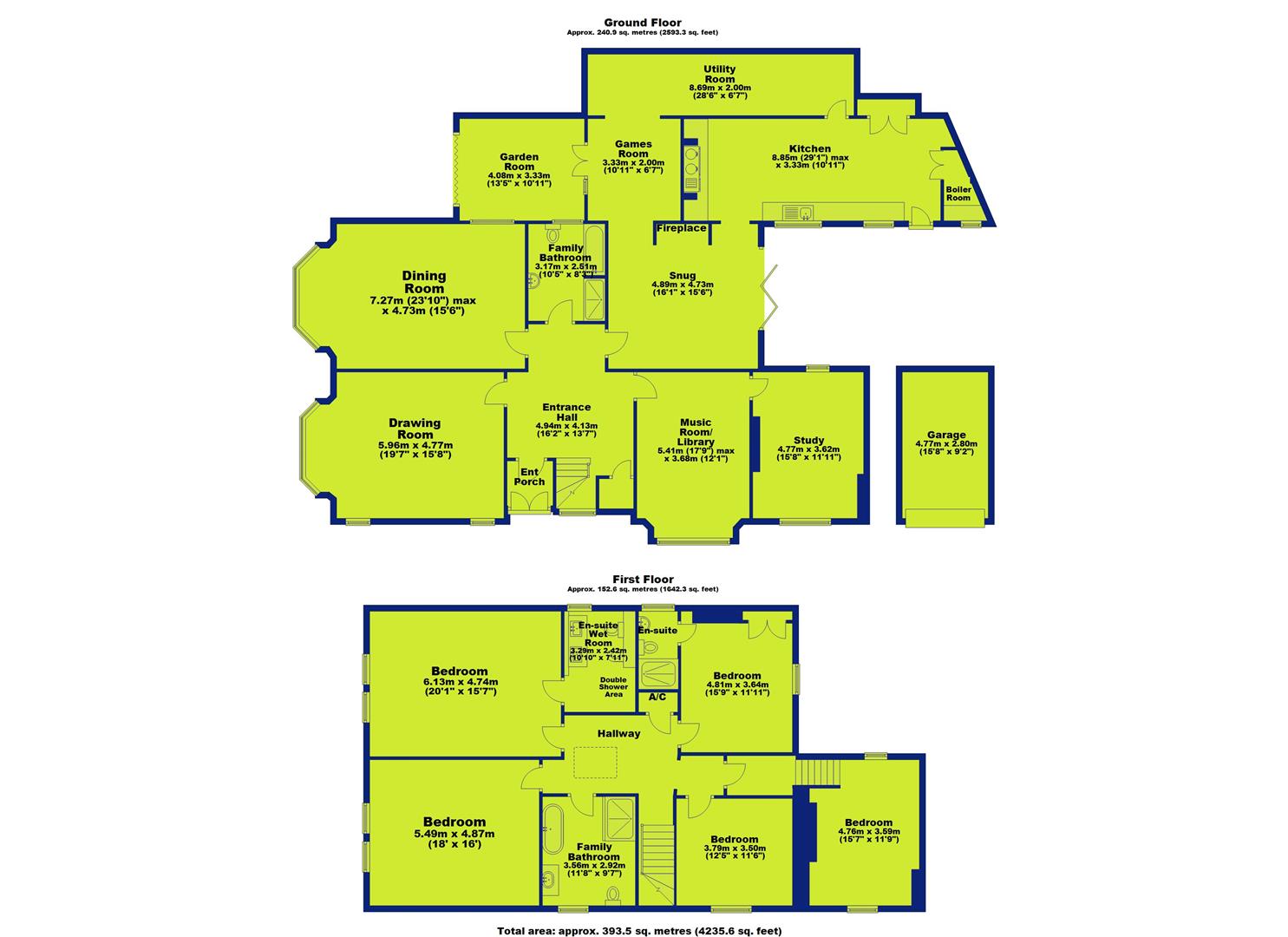 Ellington, Tattershall Drive, Nottingham floorplan