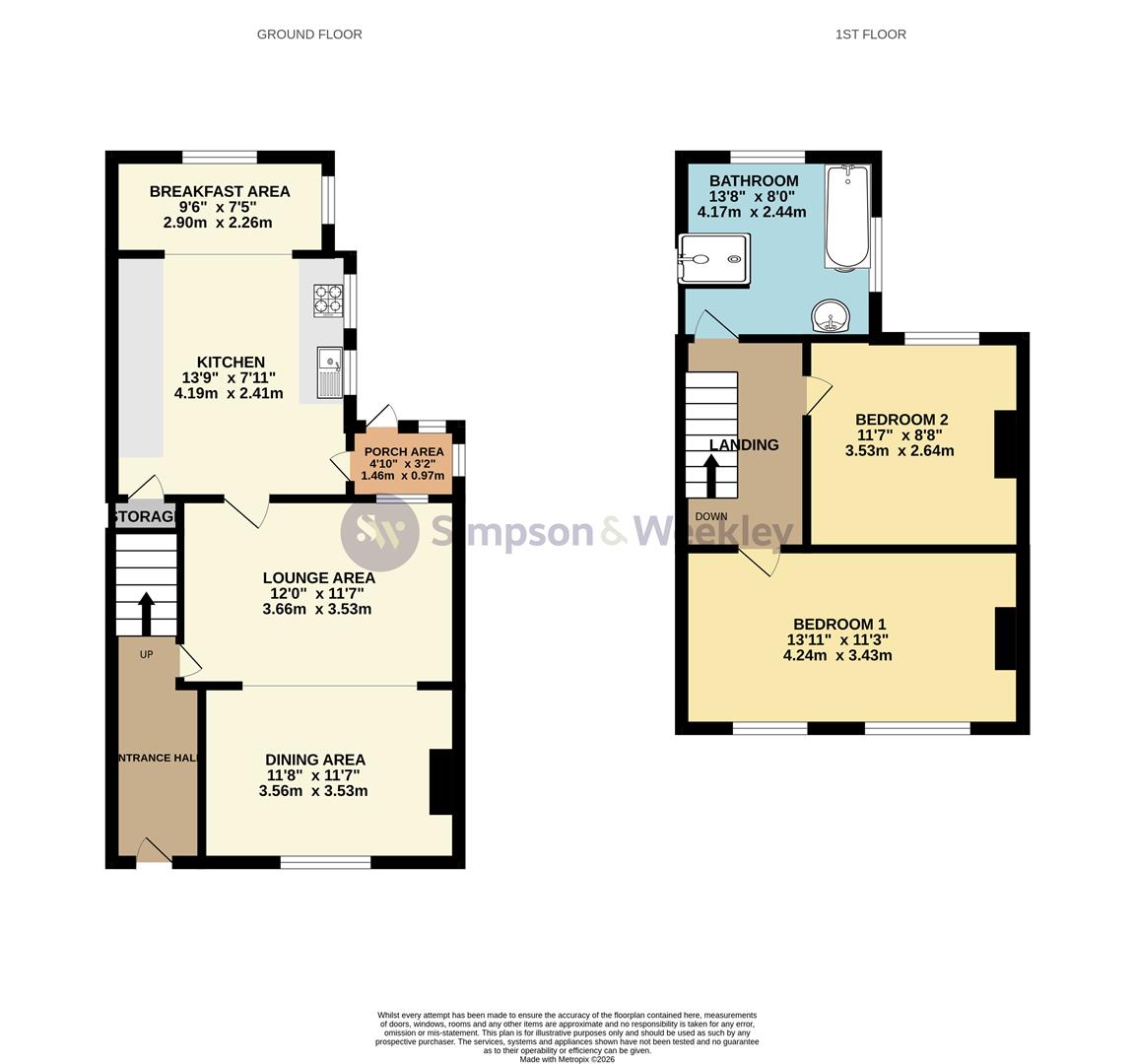 9, Grove Street, Wellingborough floorplan