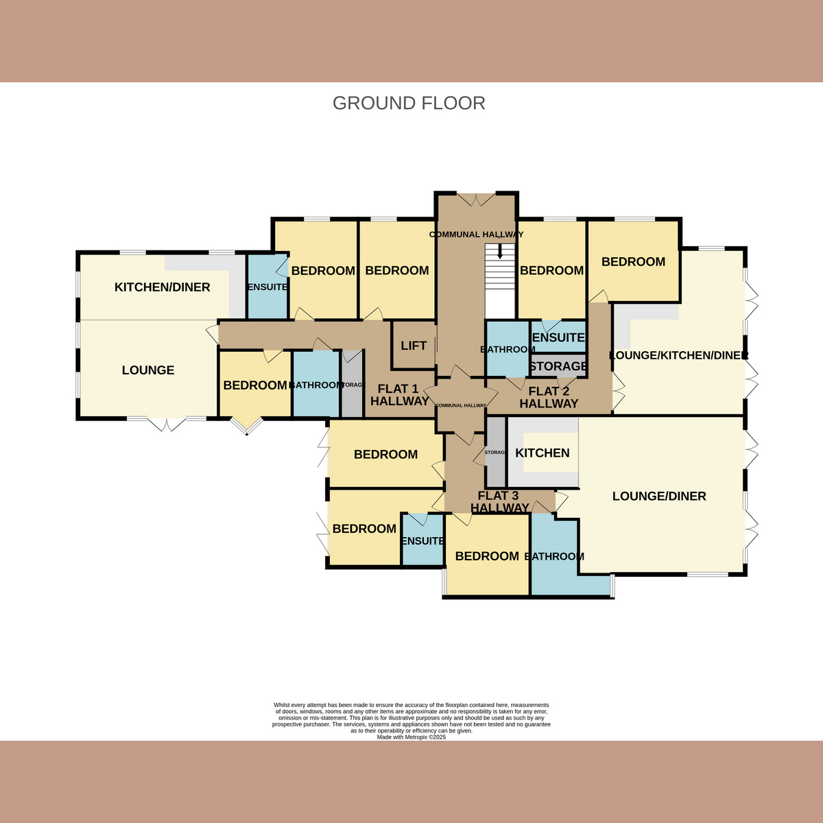 Flat Flat 1, 51, Chalkwell Avenue, Westcliff-on-Sea floorplan