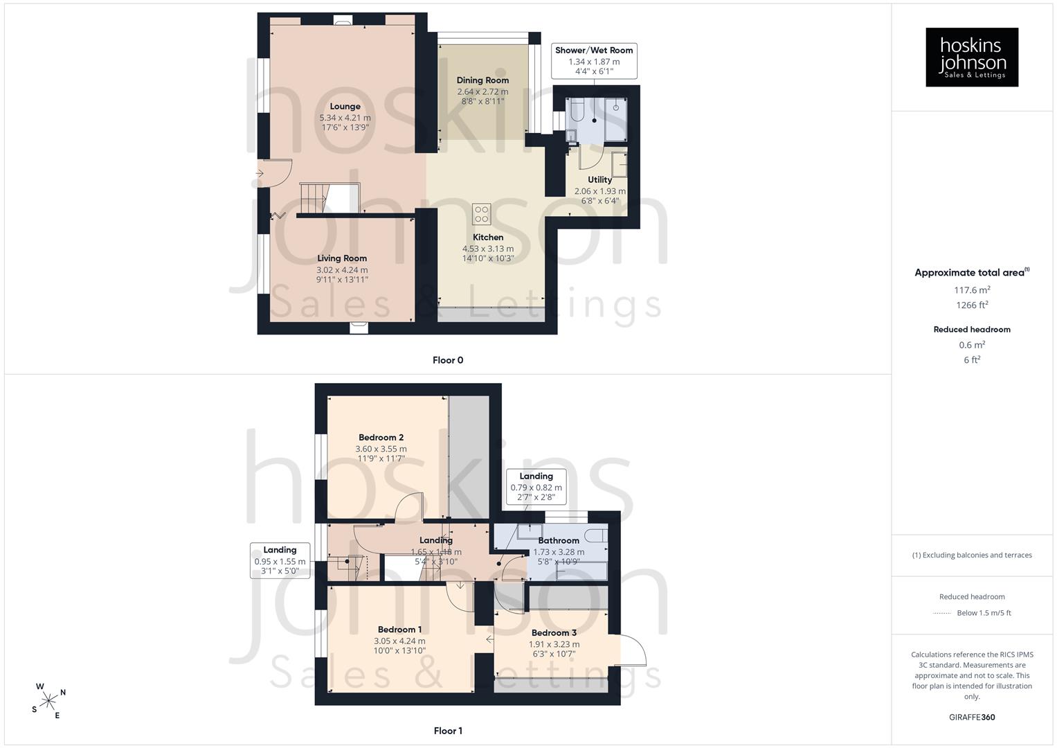 66, Pantygraigwen Road, Pontypridd floorplan