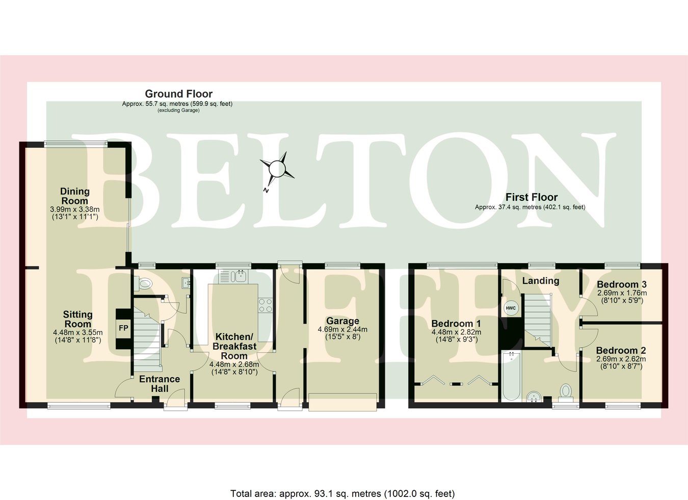 Rosalea, Brancaster Road, Docking floorplan