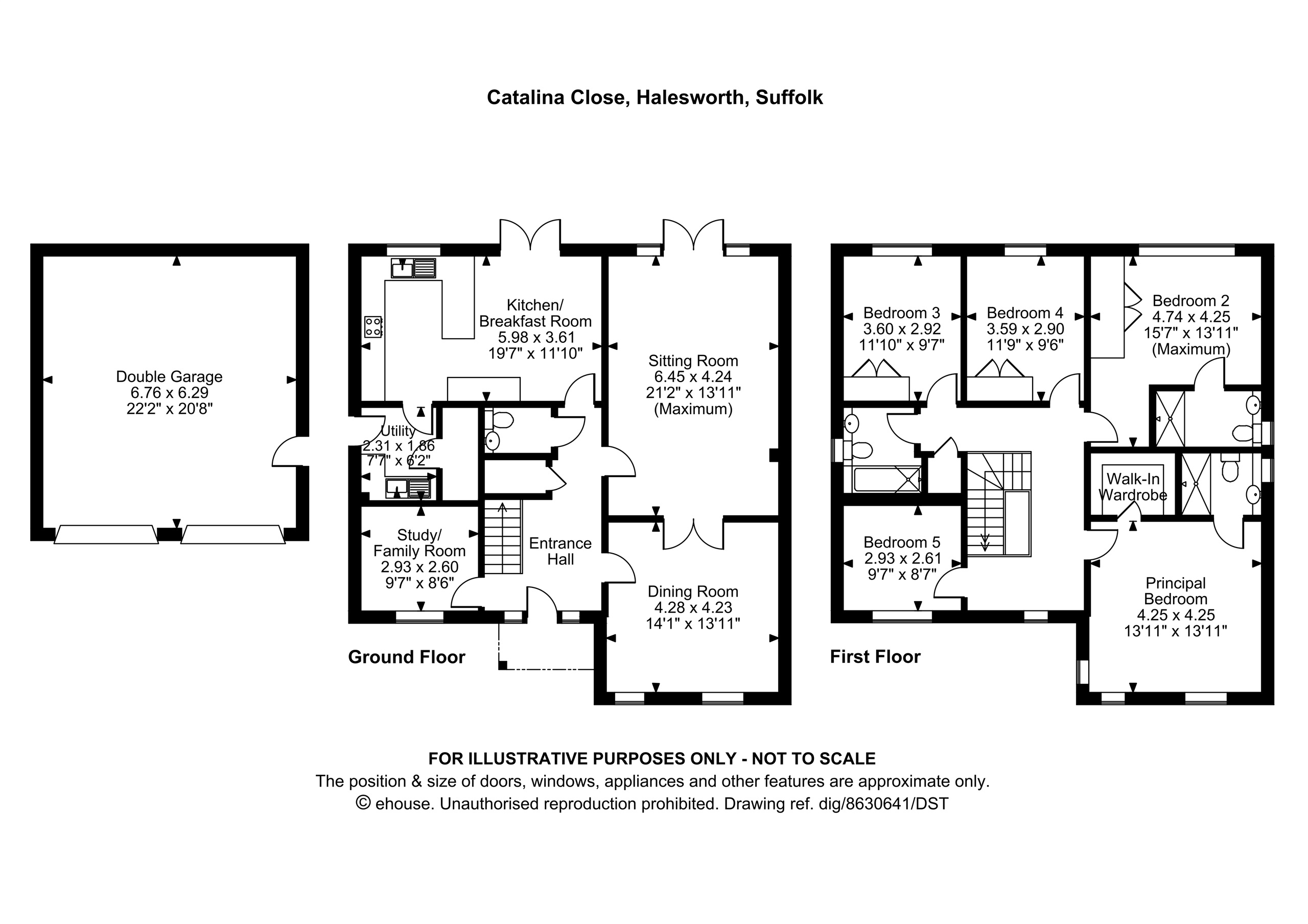 4, Catalina Close, Halesworth floorplan