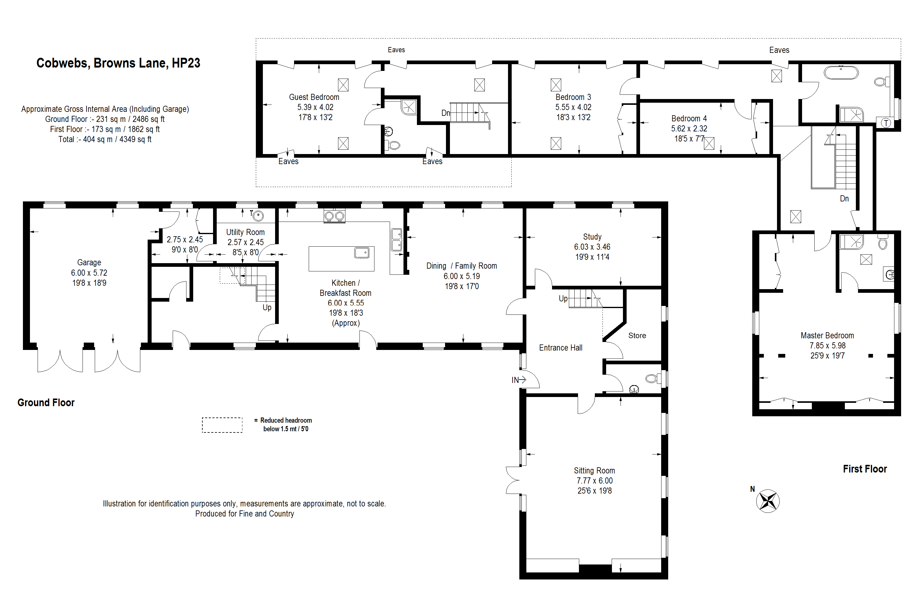 4 Bedrooms Barn conversion for sale in Browns Lane, Hastoe, Tring HP23