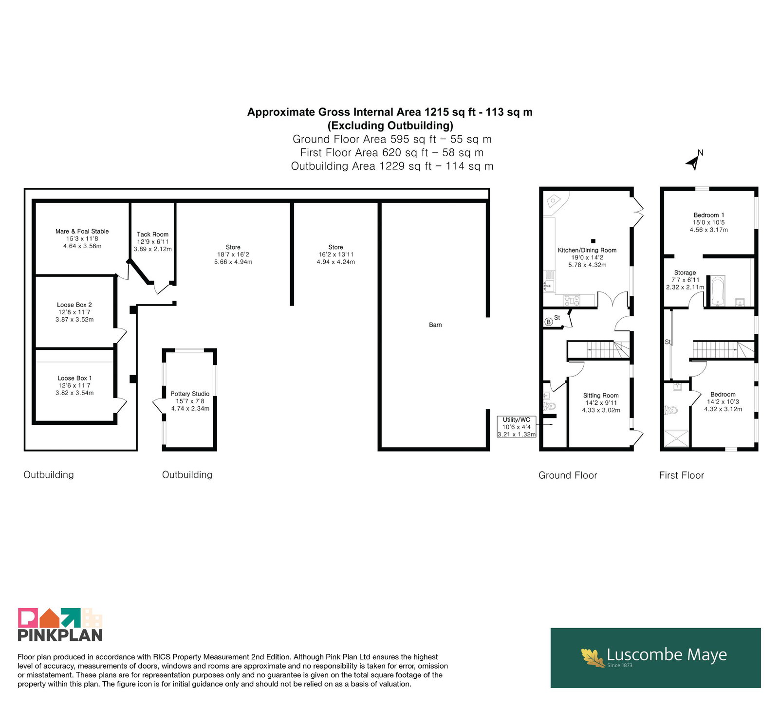 Hazelnut Barn, Totnes floorplan