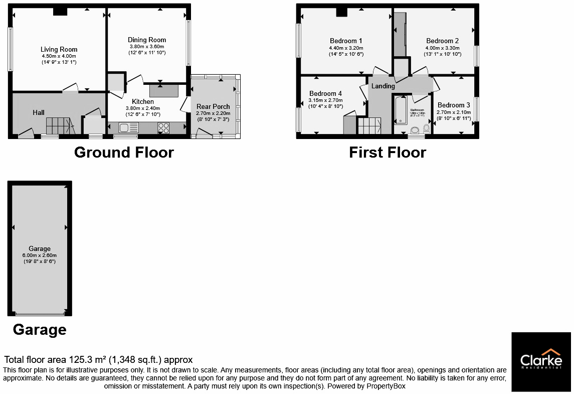 1, Baronsway, Chorley floorplan