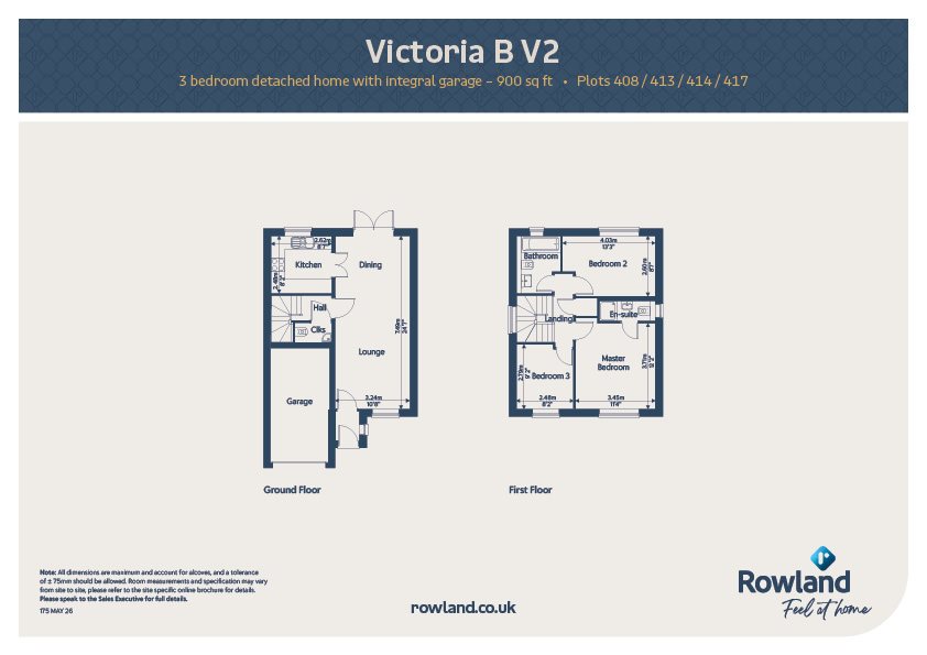 Plot 414, Richmond Point, Lytham St. Annes floorplan