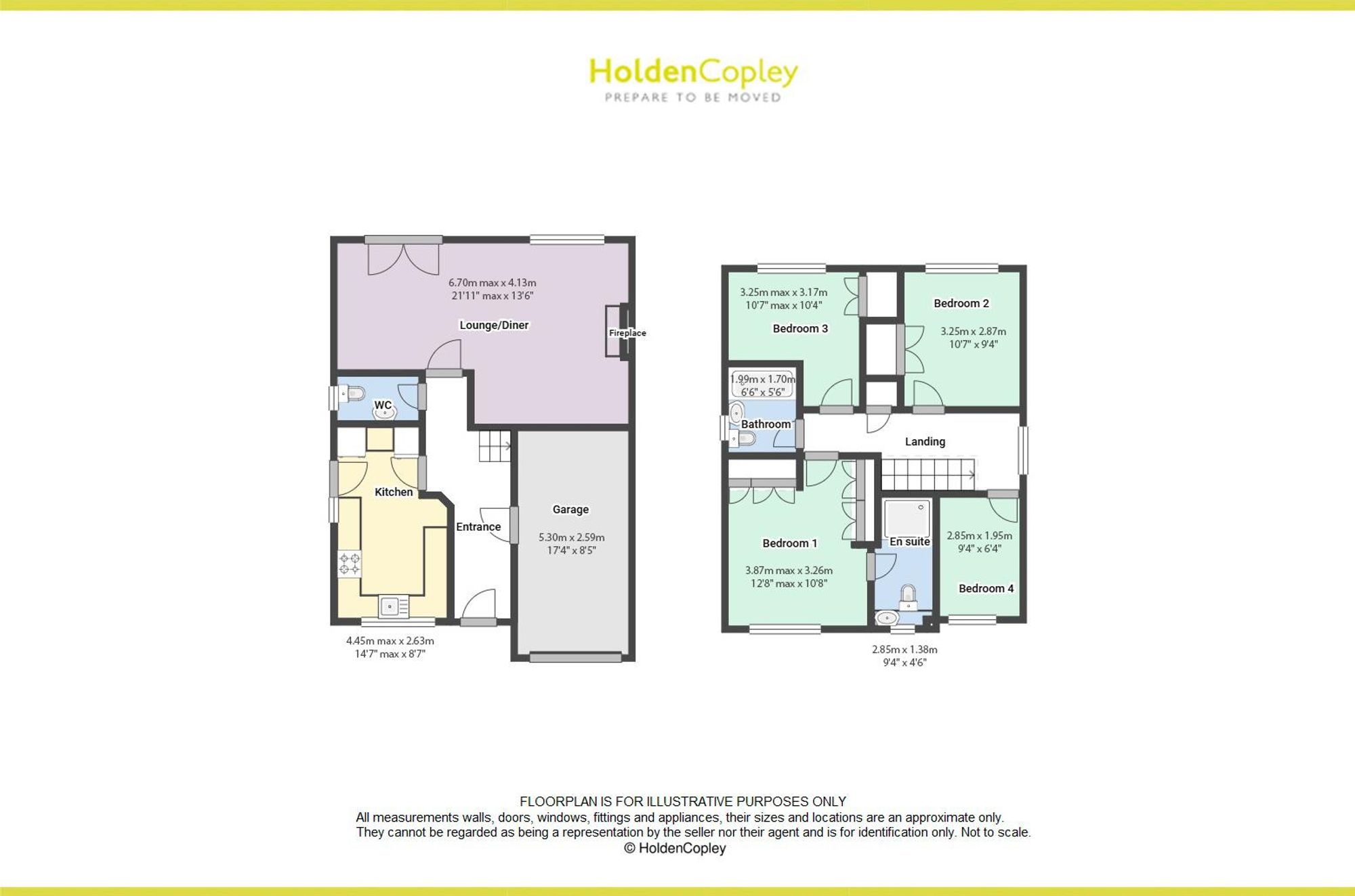 1 Davy Close, Nottingham floorplan