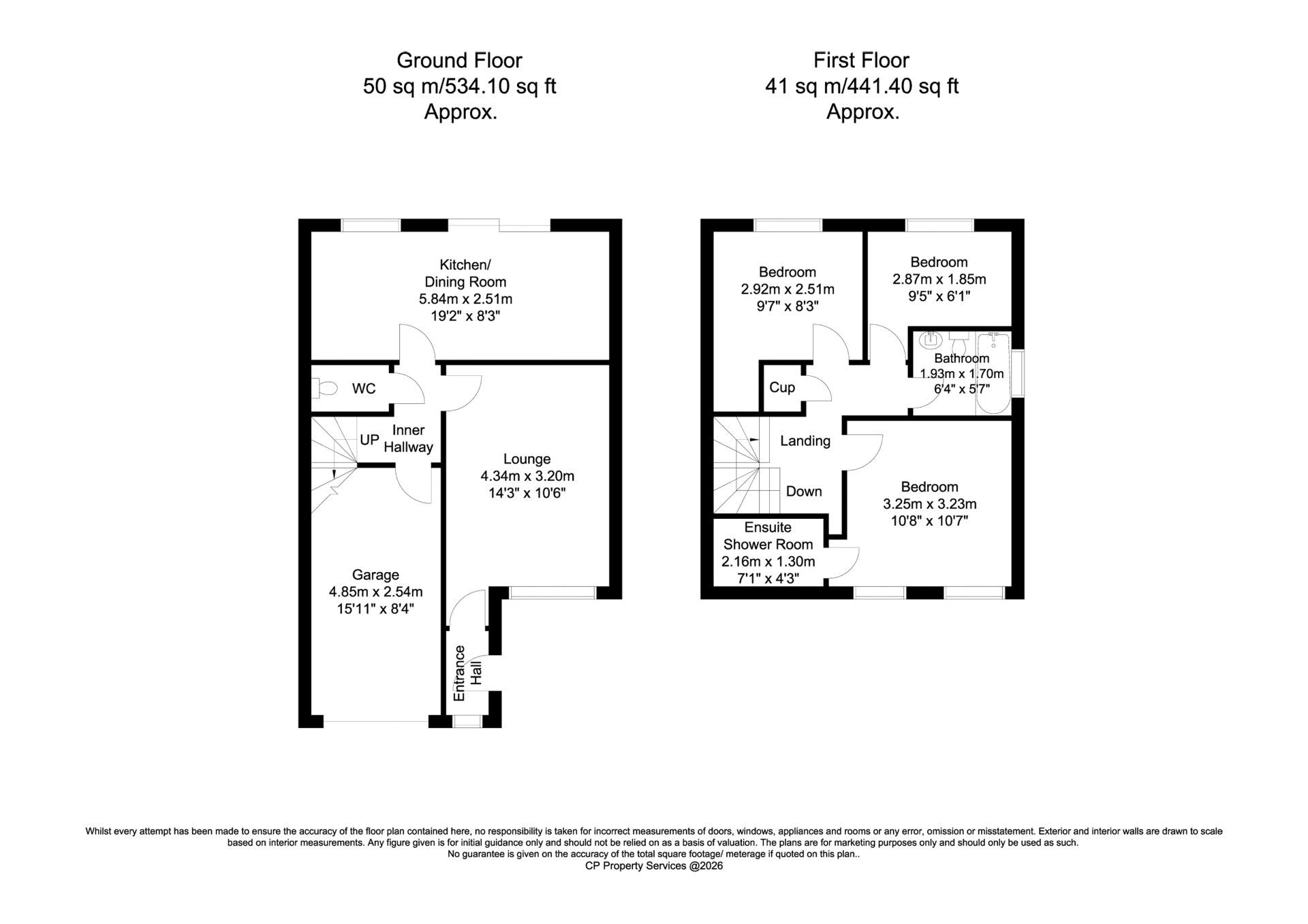 8, Old School Lane, Scunthorpe floorplan