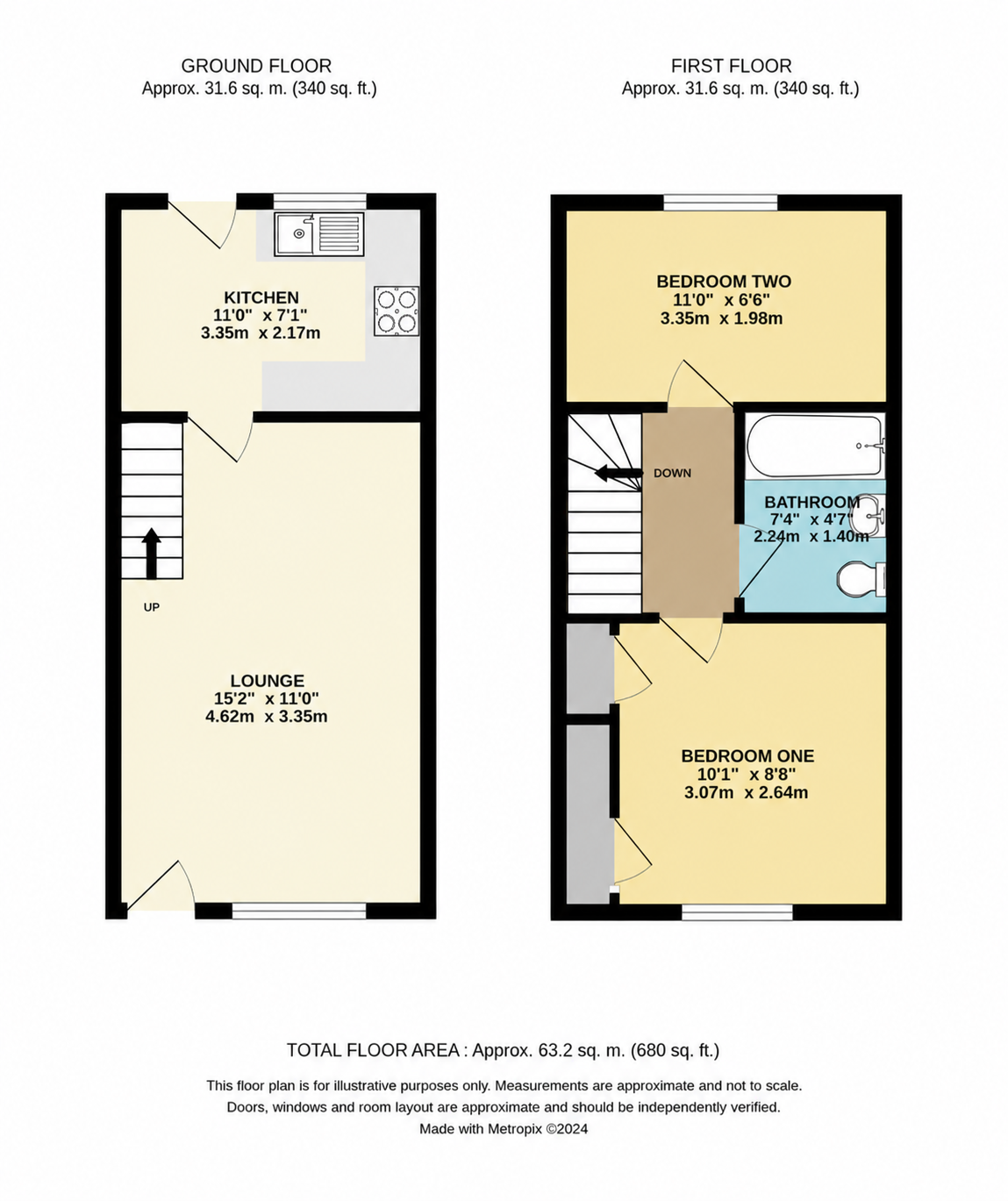 139, Abbotswood Way, Greater London floorplan