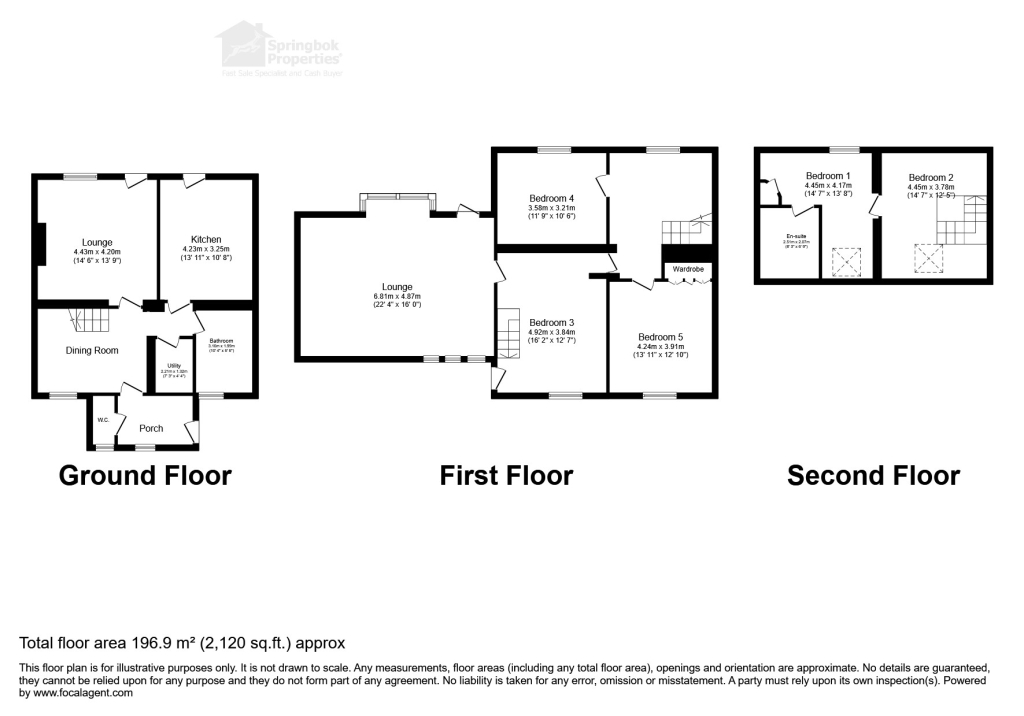 1, High Beldy Cottages, Alston floorplan