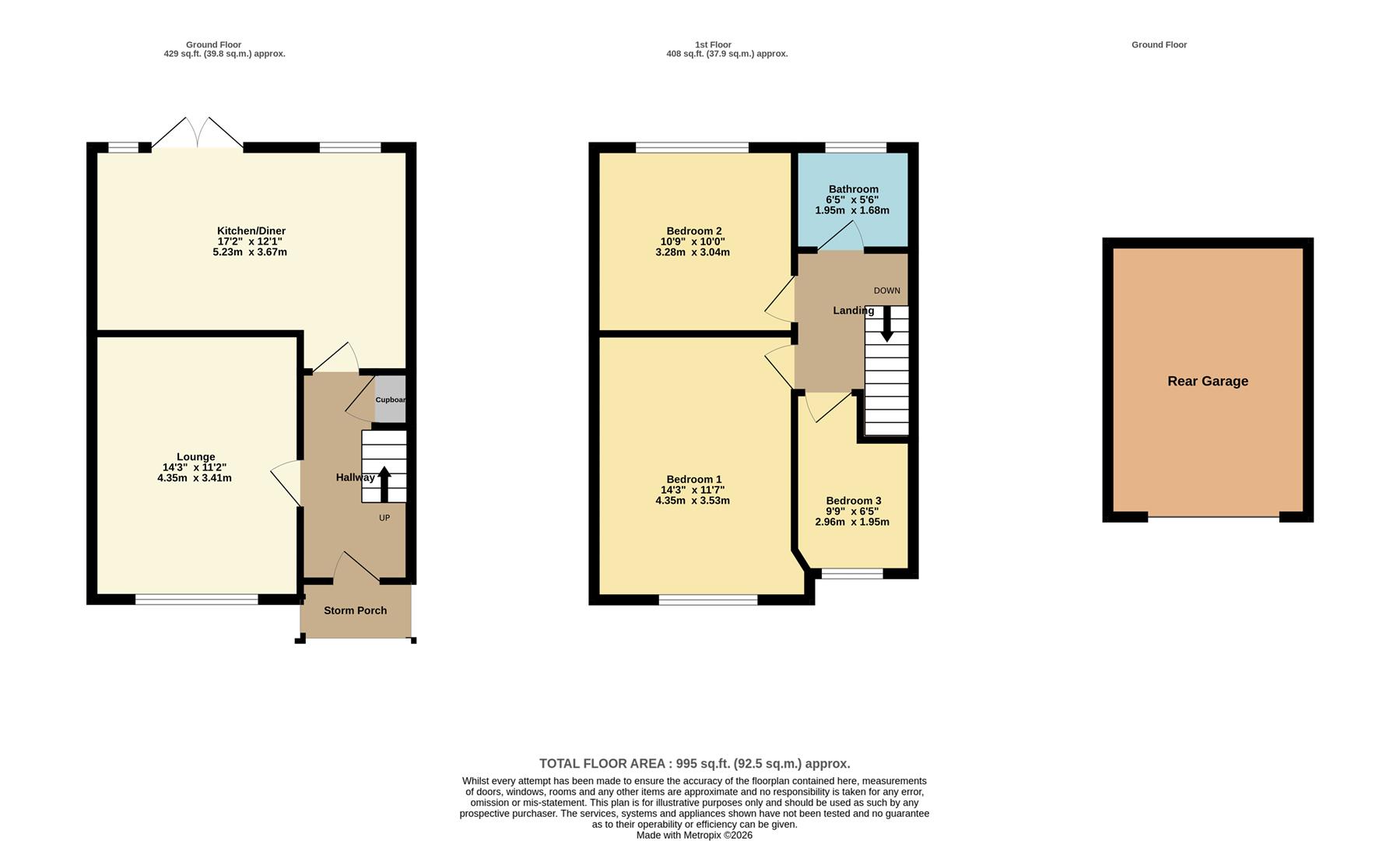 11, Beaulieu Rise, Rochester floorplan