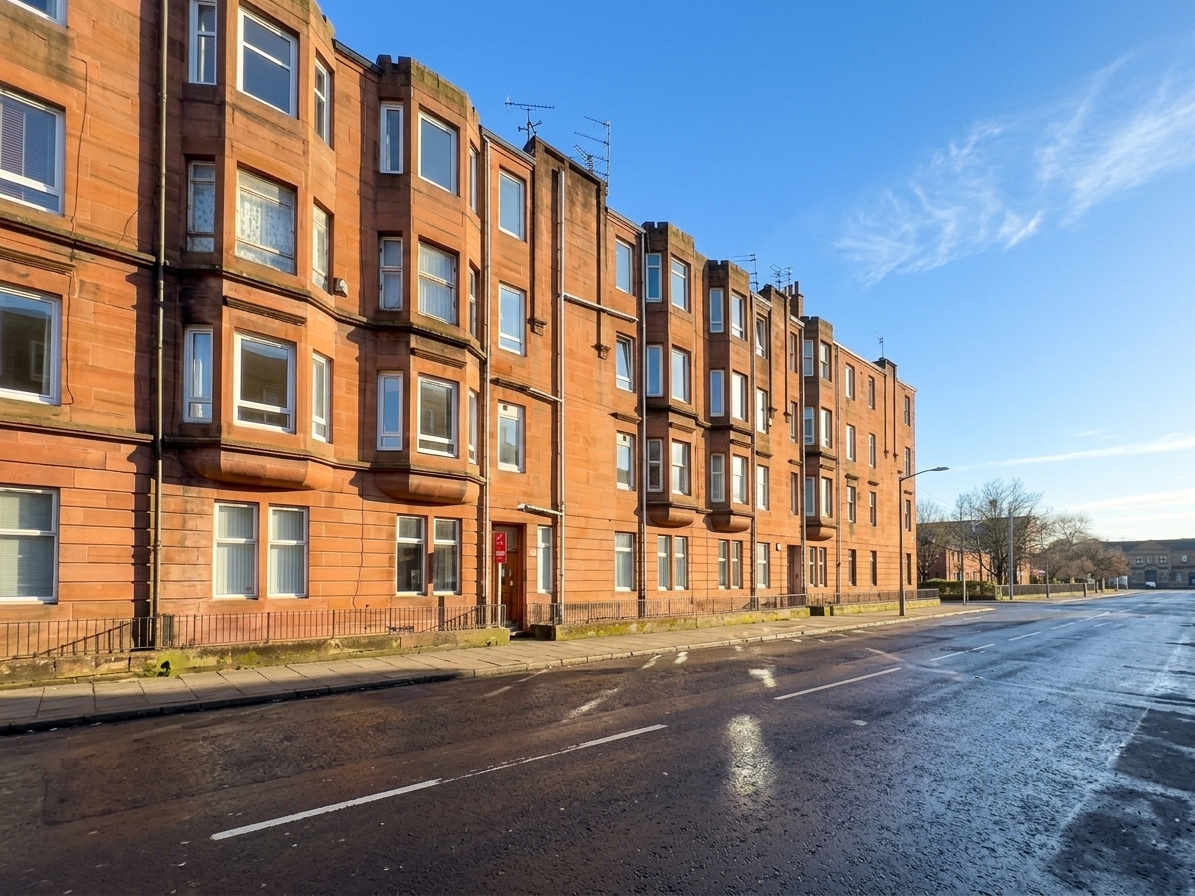 1-bed flat on Flat 1/2, 29, Ibrox Street, Glasgow, £850/mo